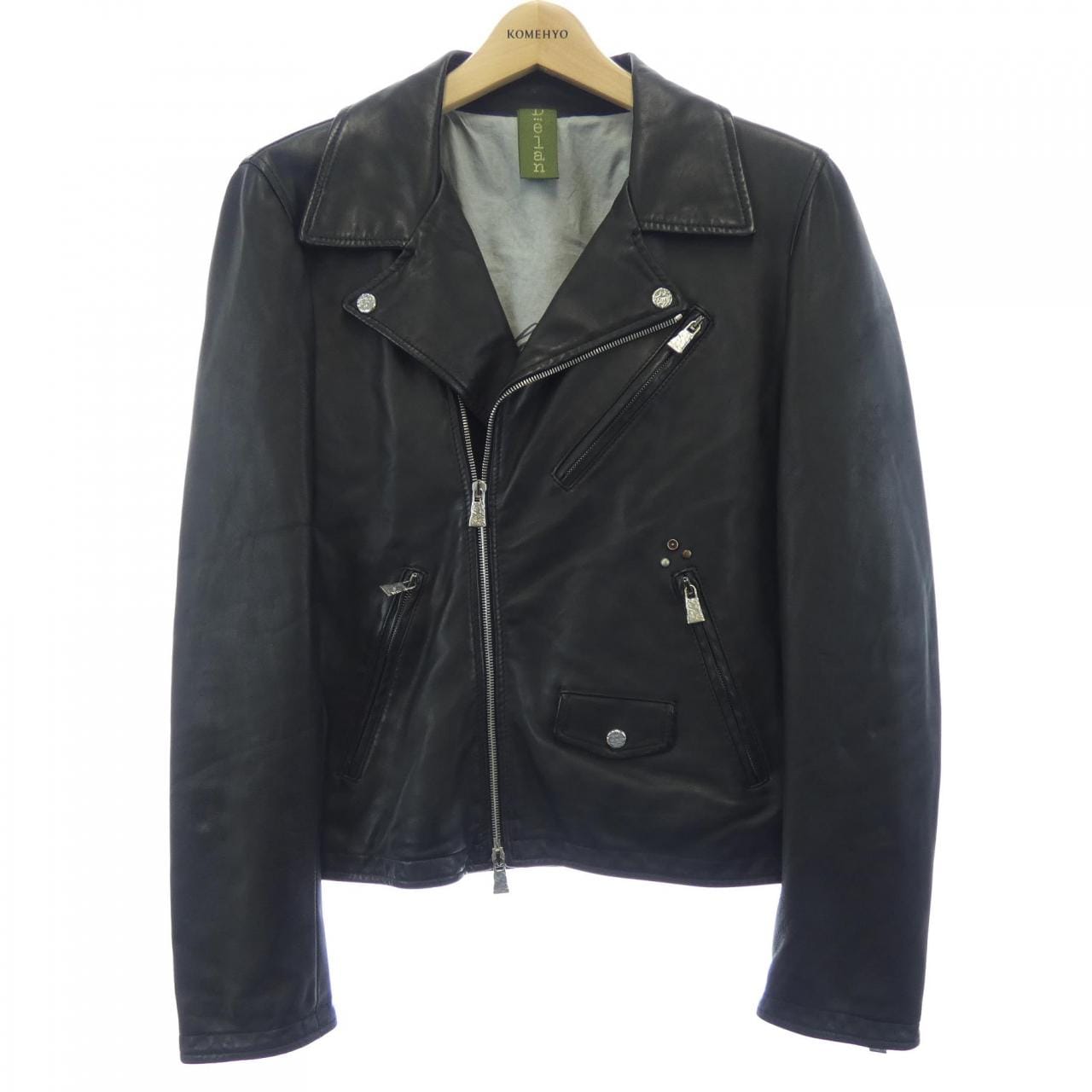 Delan 8DELAN-U レザーライダースジャケット