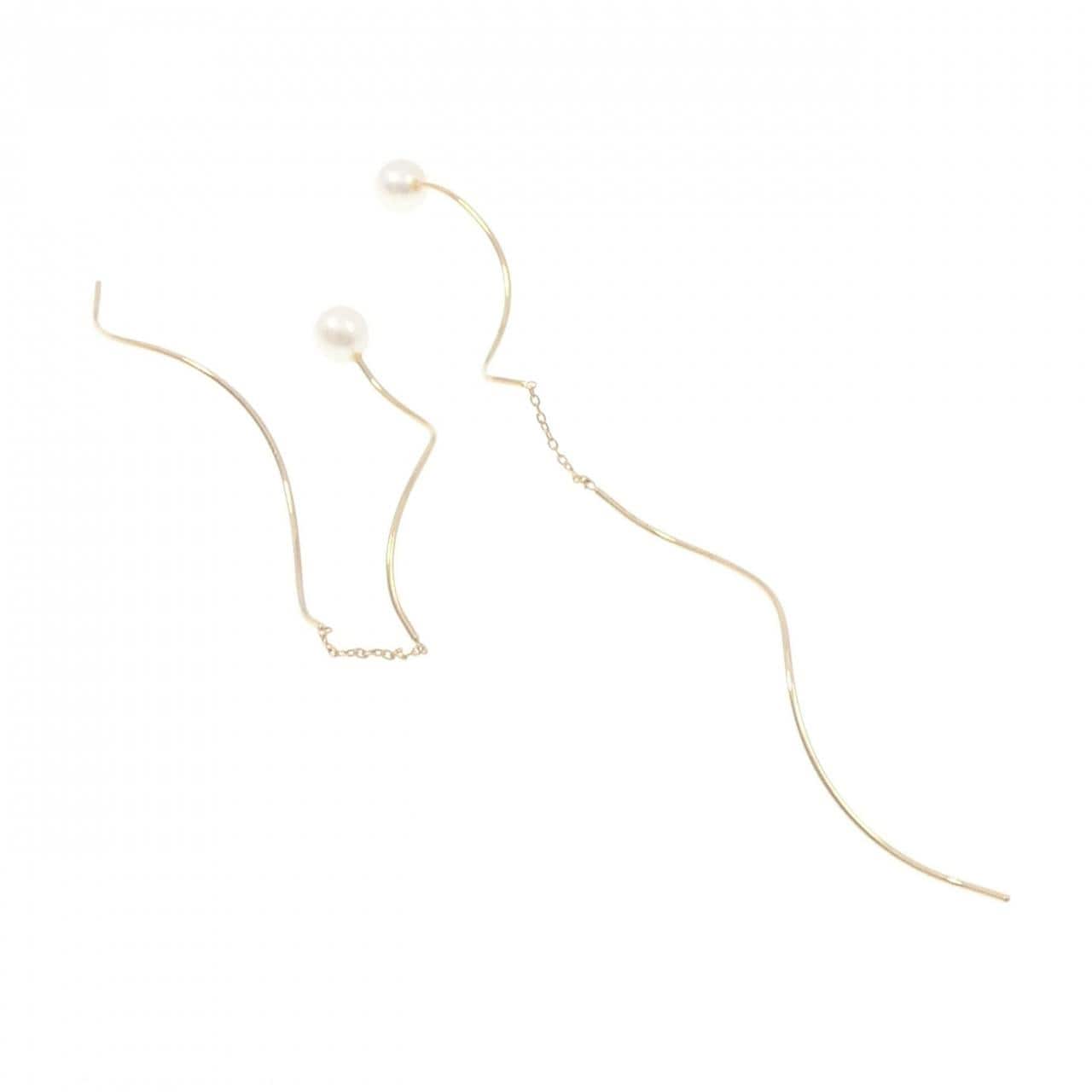 Tasaki Akoya pearl earrings 5.8mm