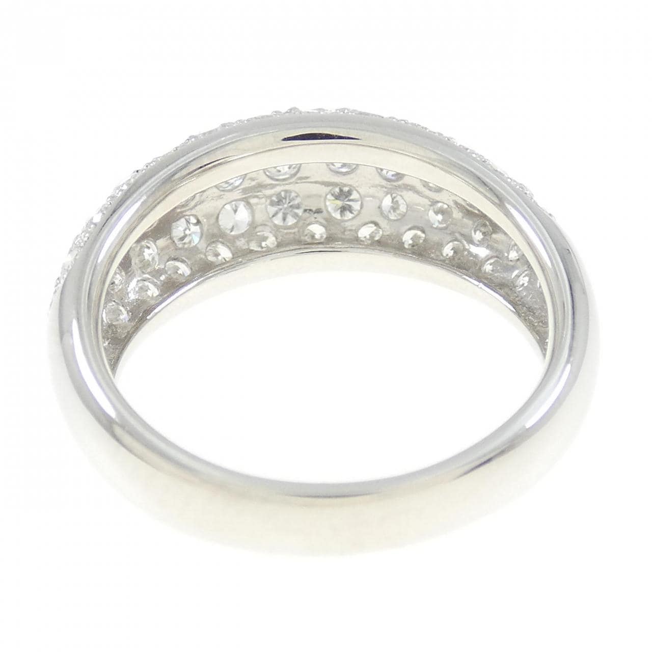 PT パヴェ ダイヤモンド リング 1.45CT
