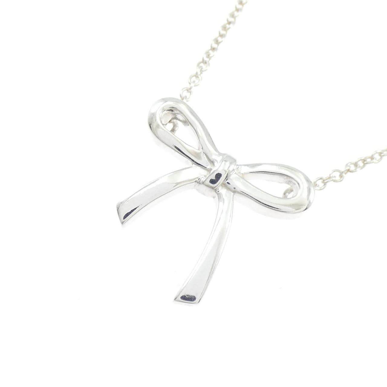 ティファニー ボウ ネックレス