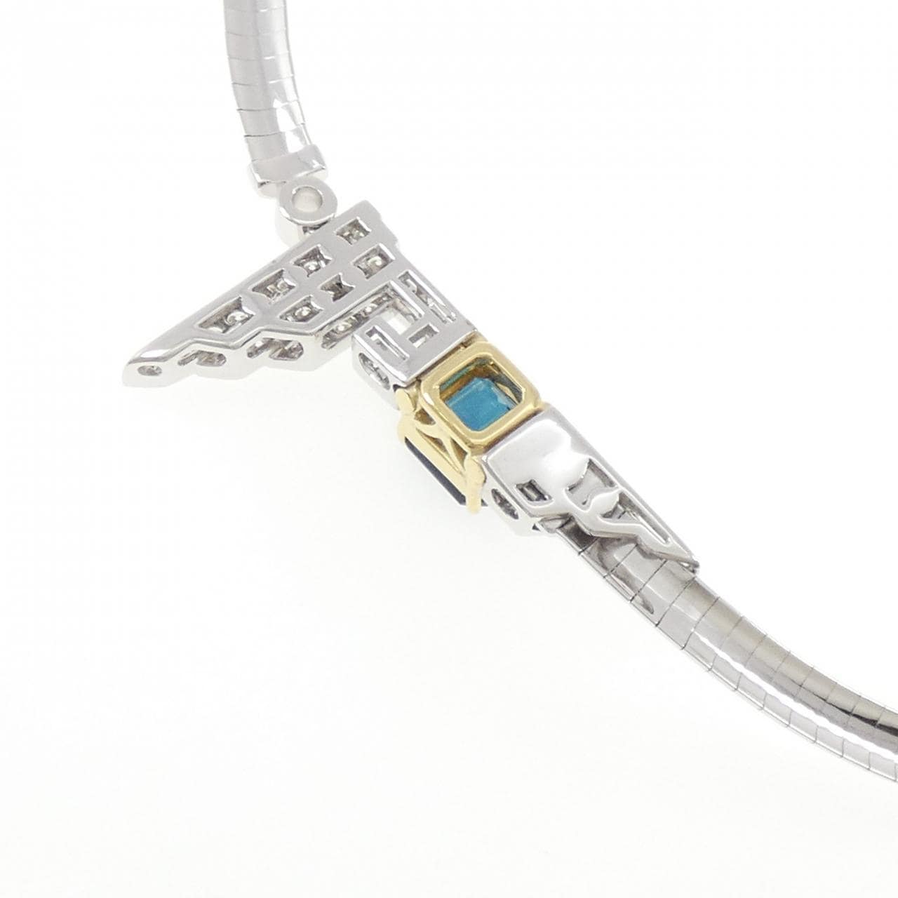 ジュエル スタジオ インディゴライトトルマリン ネックレス 4.00CT