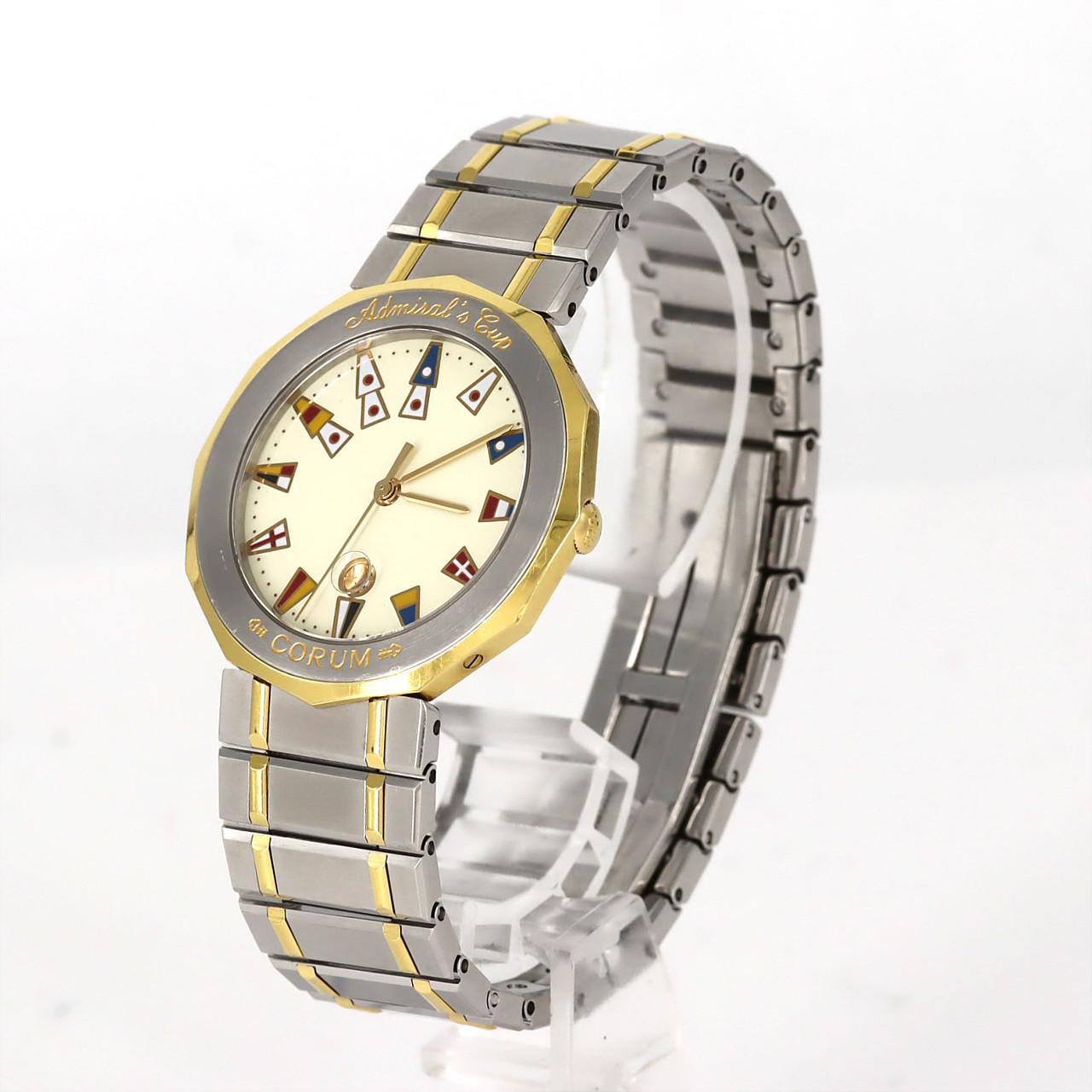 【ノーメンテナンス還元価格】コルム アドミラルズカップ コンビ 99.810.21.V-52 SSxYG クォーツ