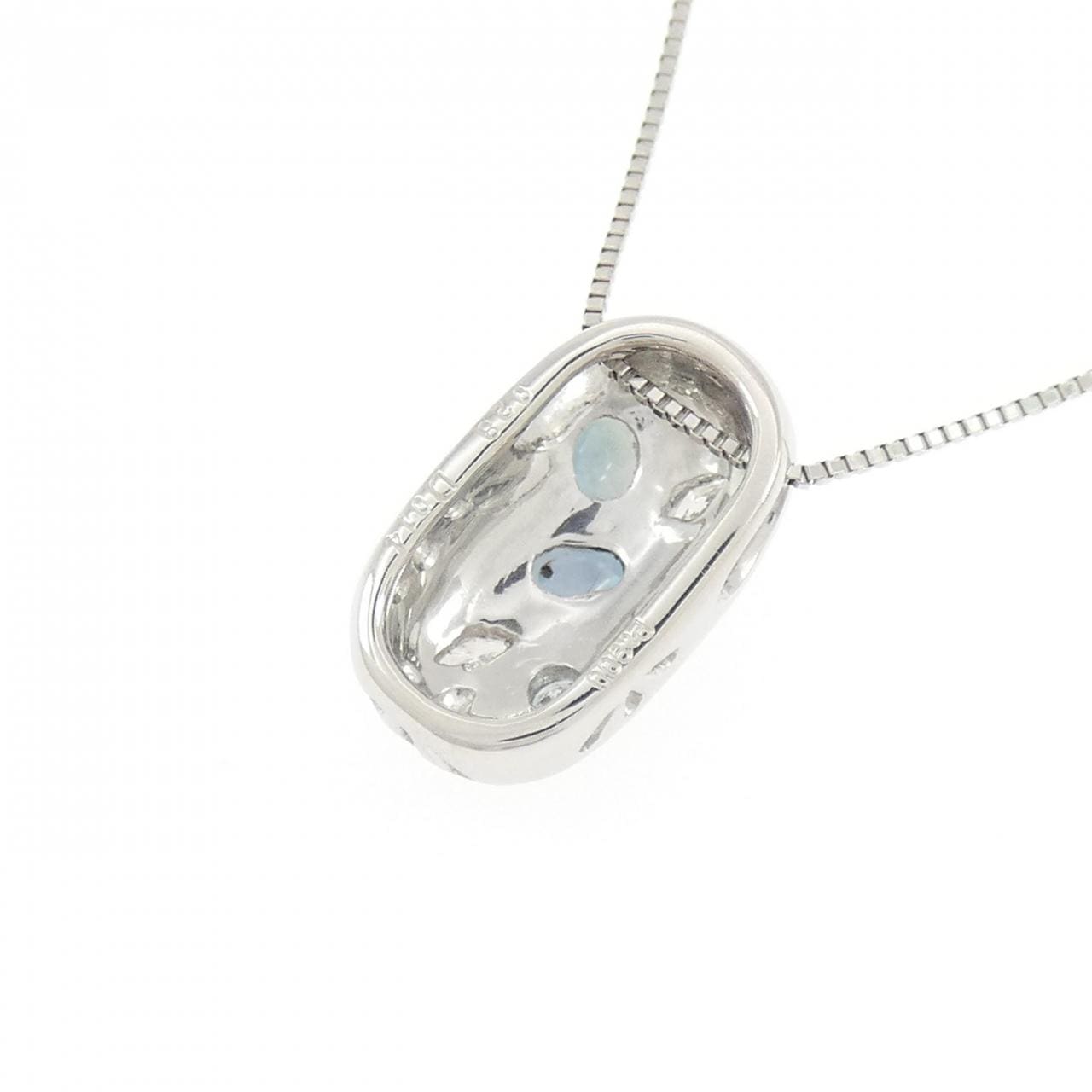 PT900/PT850 アレキサンドライト ネックレス 0.28CT