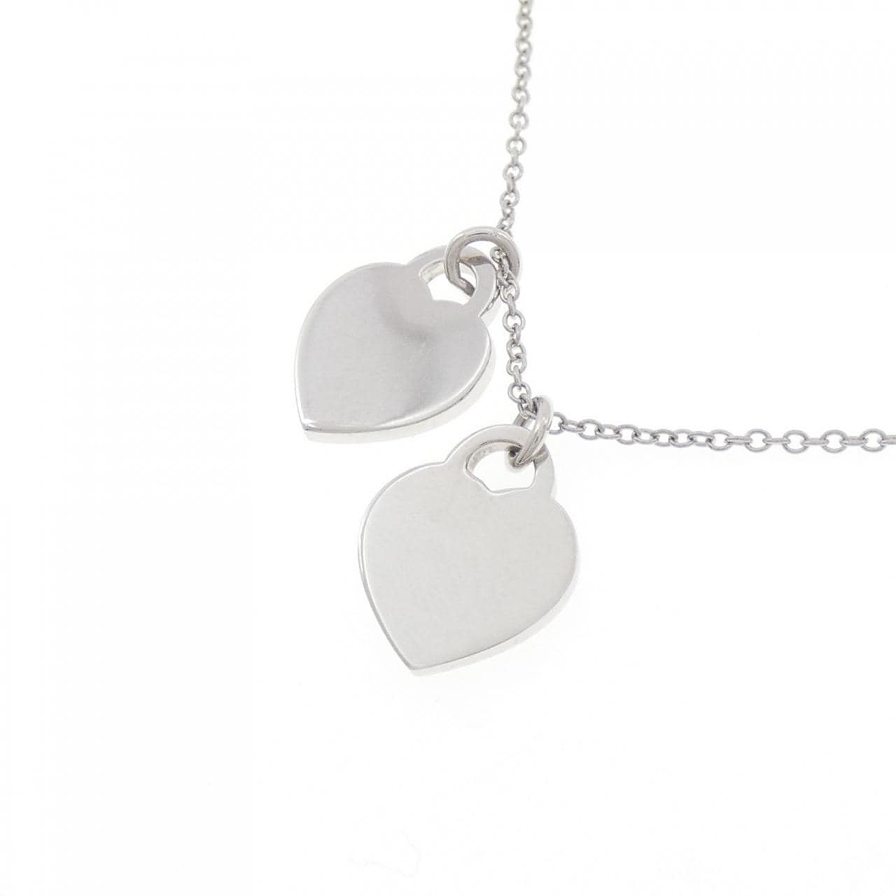 ティファニー リターントゥティファニー ダブルハート タグ ミニ ネックレス