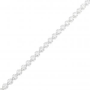 PT900/K14WG ダイヤモンド ブレスレット 2.01CT