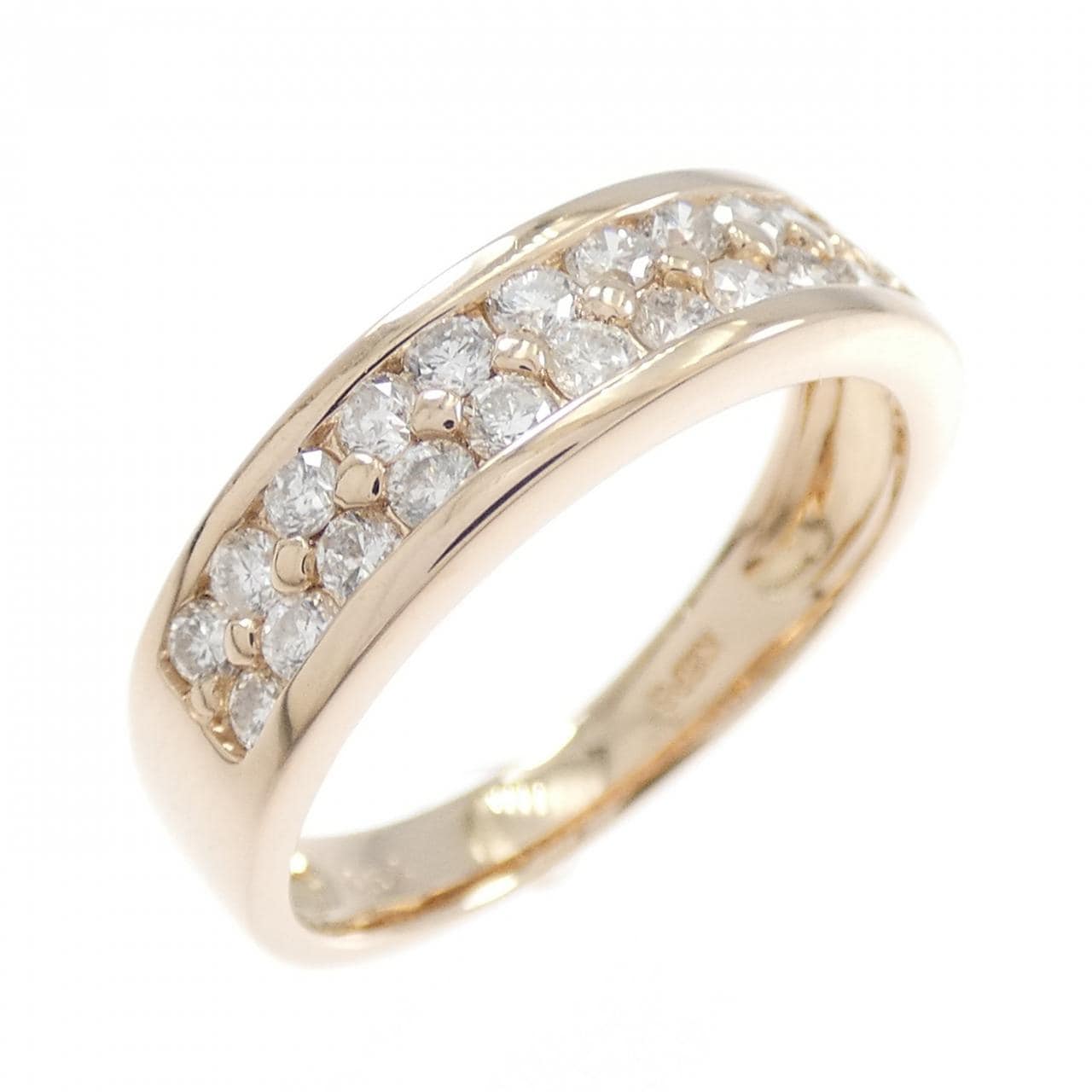 K18PG ダイヤモンド リング 0.50CT