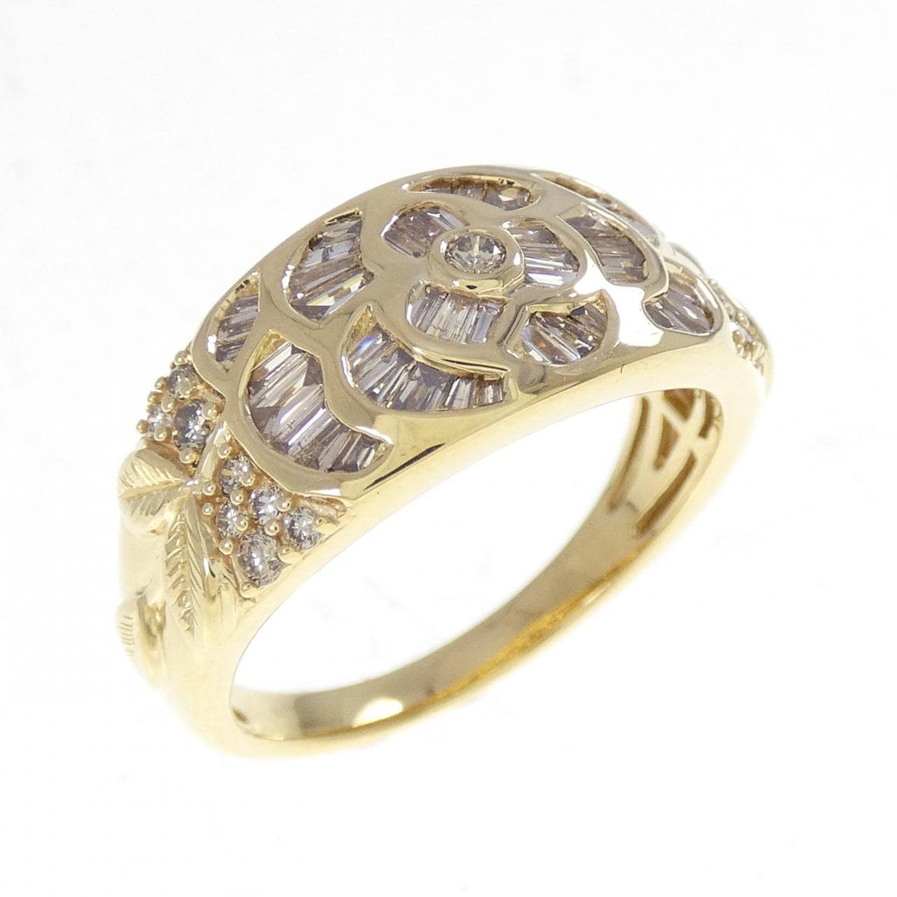 ジーエスティービー ダイヤモンド リング 0.80CT