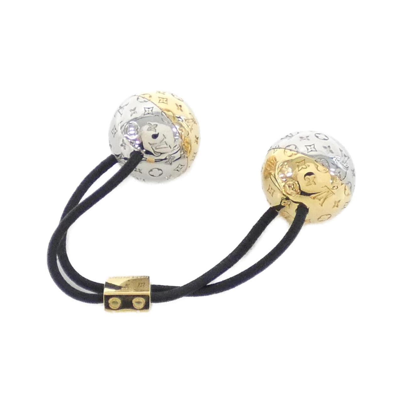 ルイヴィトン シュシュ ナノグラム プラネットLV M80266 ヘアーアクセサリー