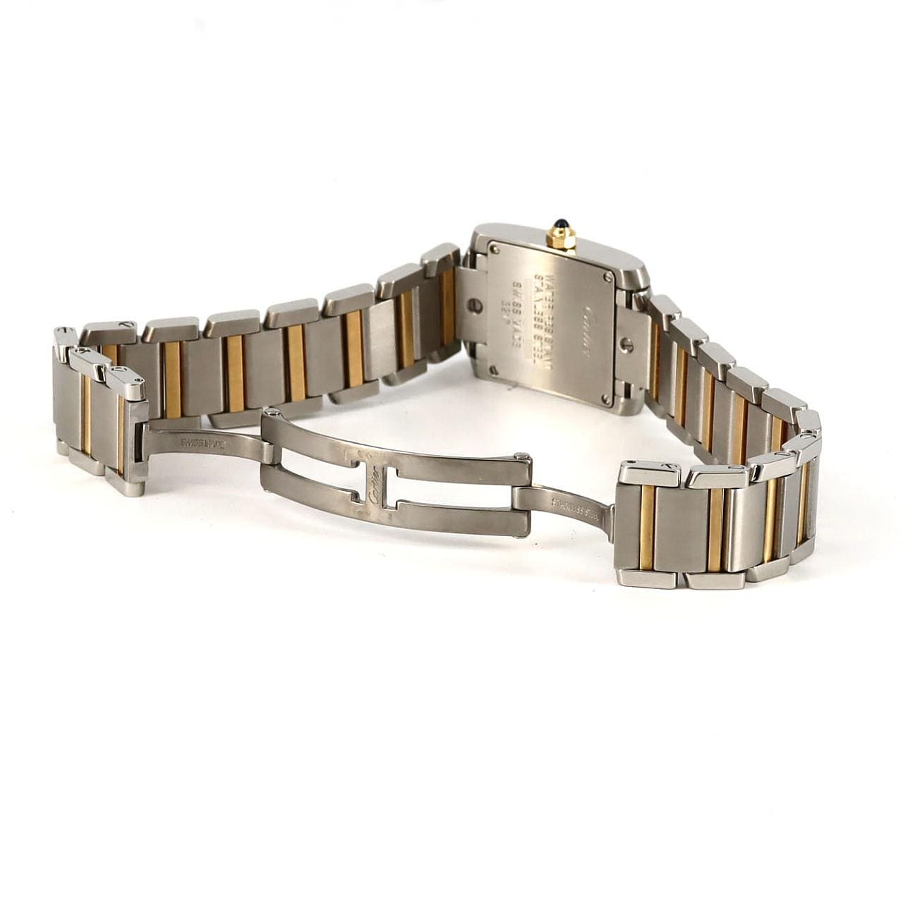 カルティエ タンクフランセーズSM コンビ W51007Q4 SSxYG クォーツ