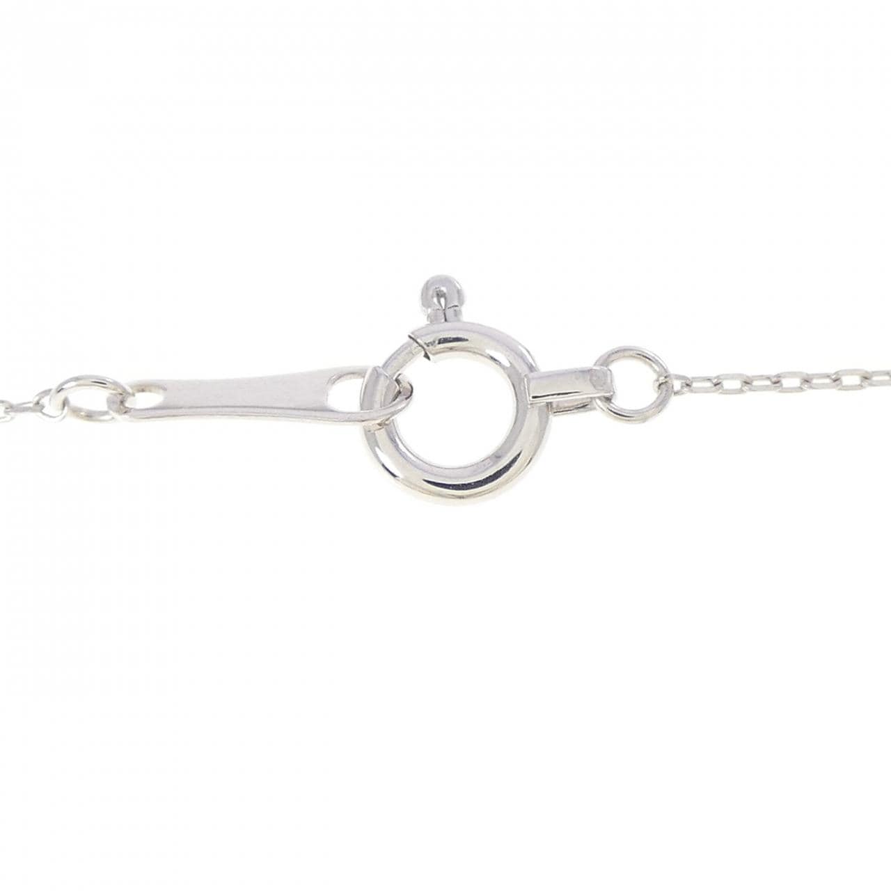 K18WG ダイヤモンド ネックレス 0.08CT