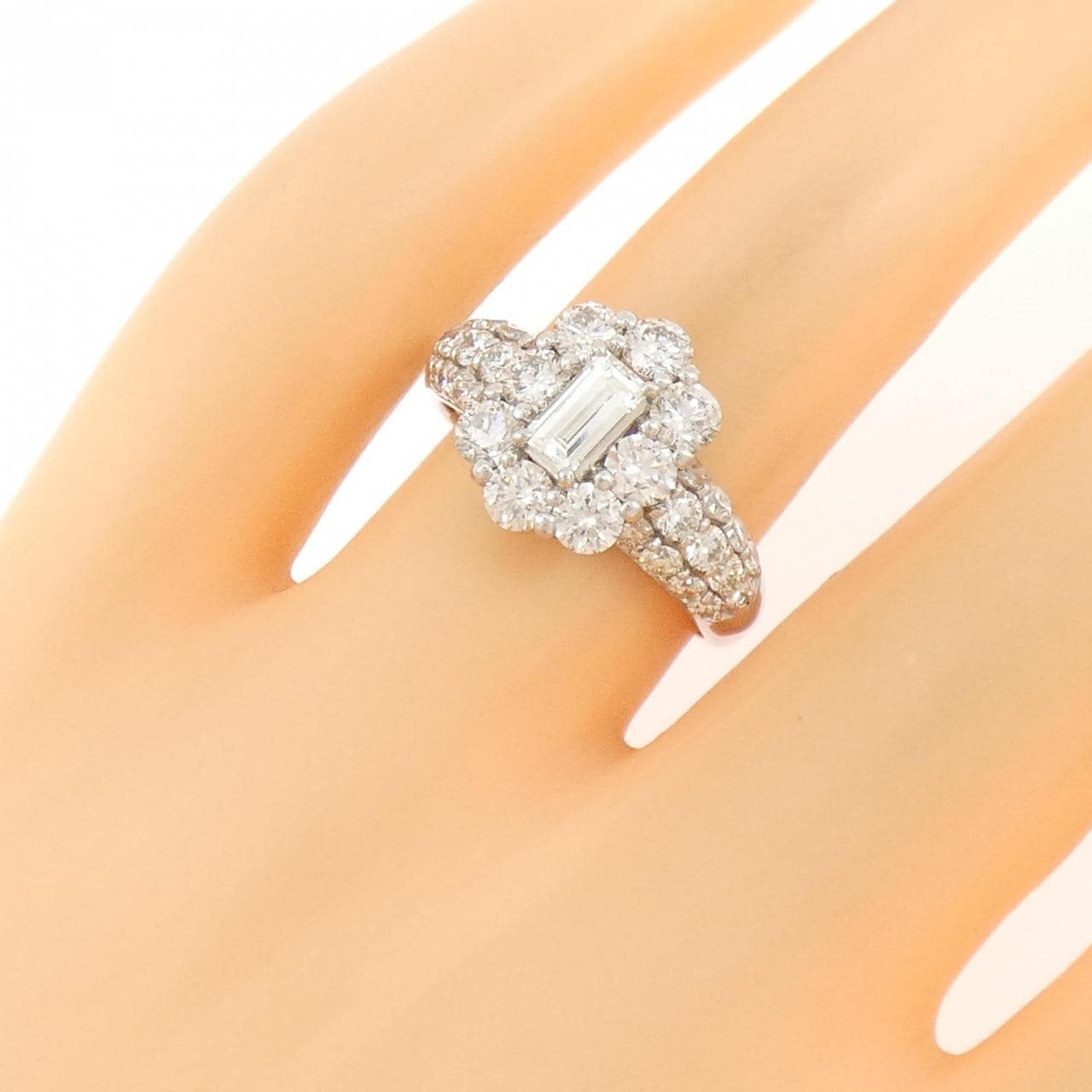 PT900 ダイヤモンド リング 0.27CT