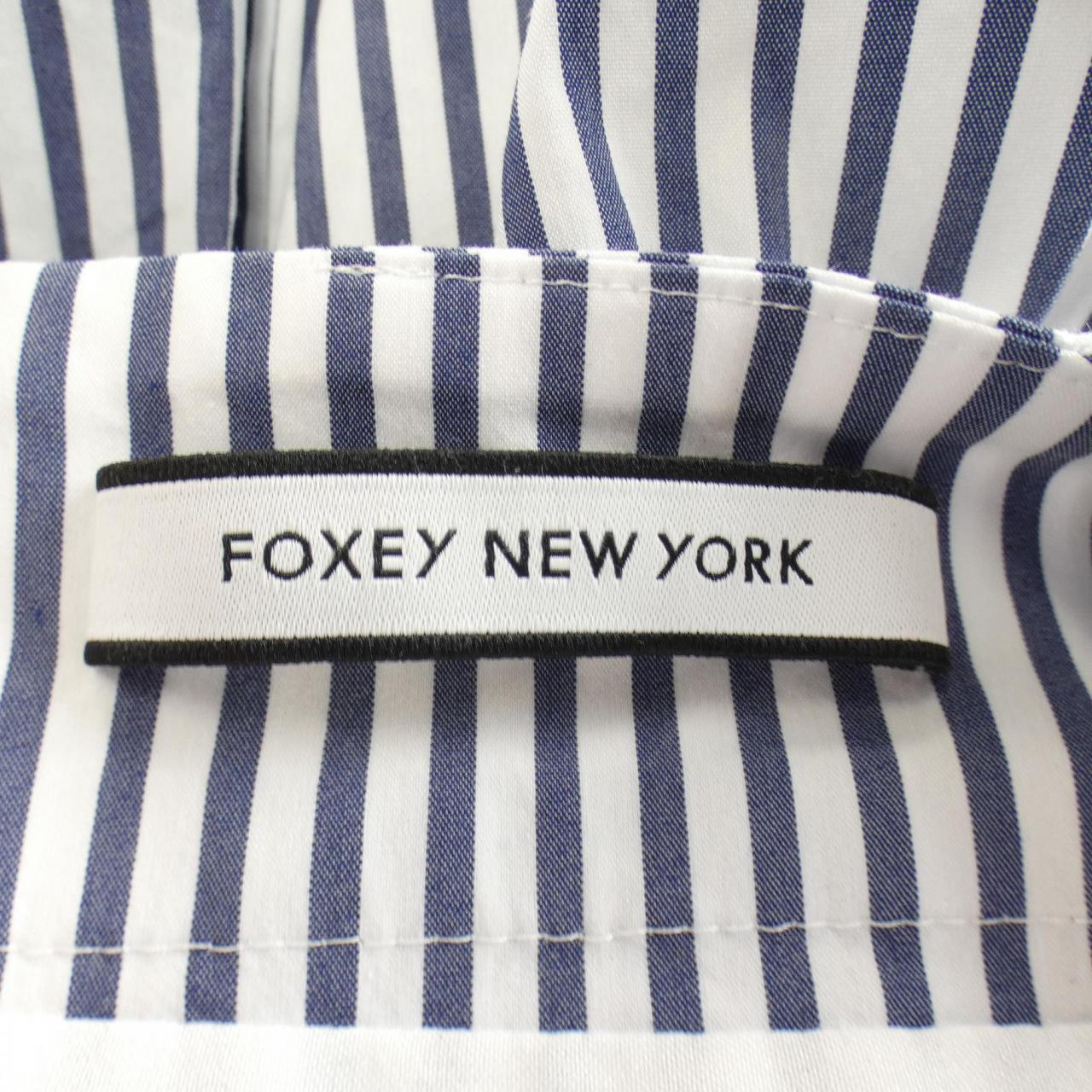【FOXEY NEW  YORK】ストライプワンピース