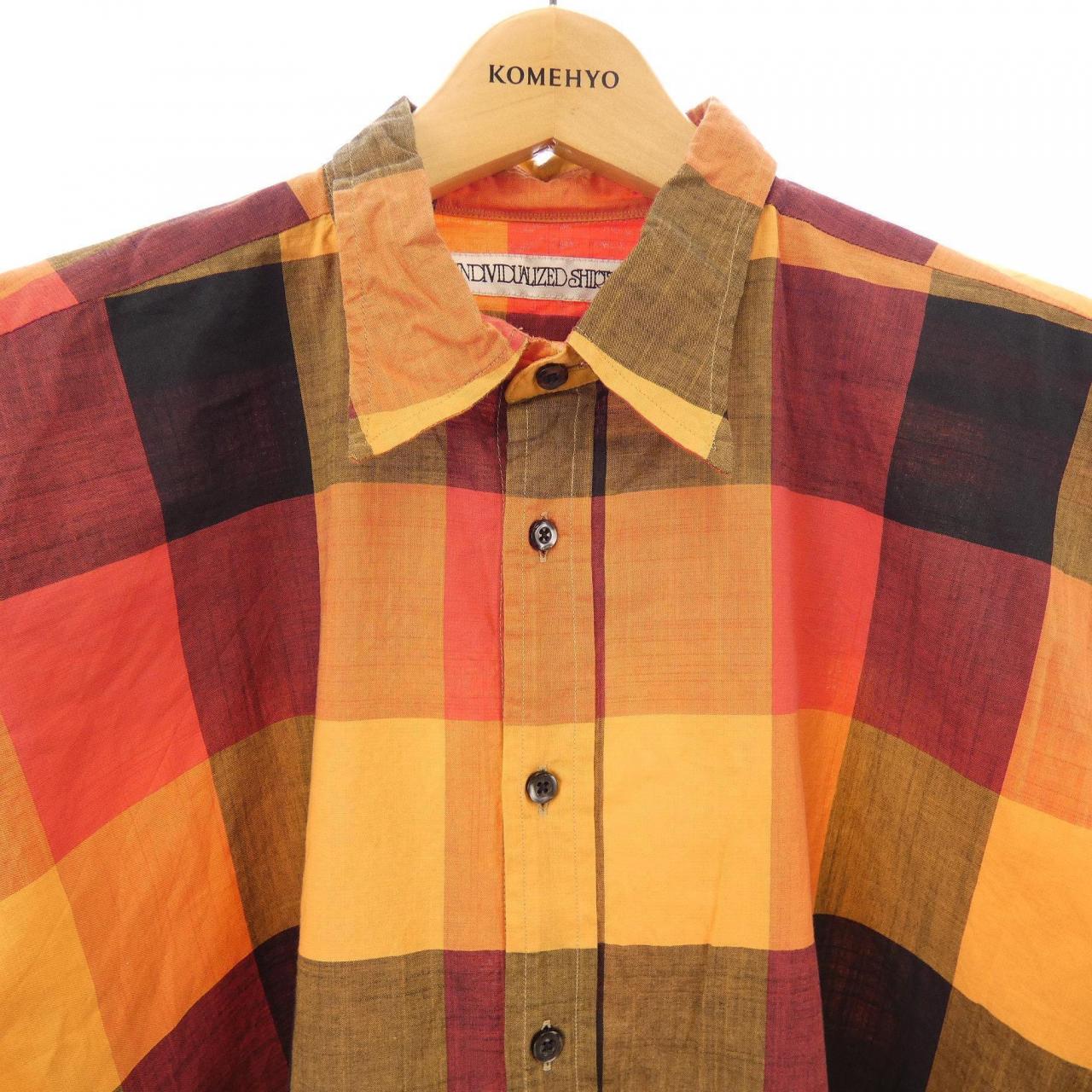 インディビジュアライズシャツ INDIVIDUALIZED SHIRT S／Sシャツ