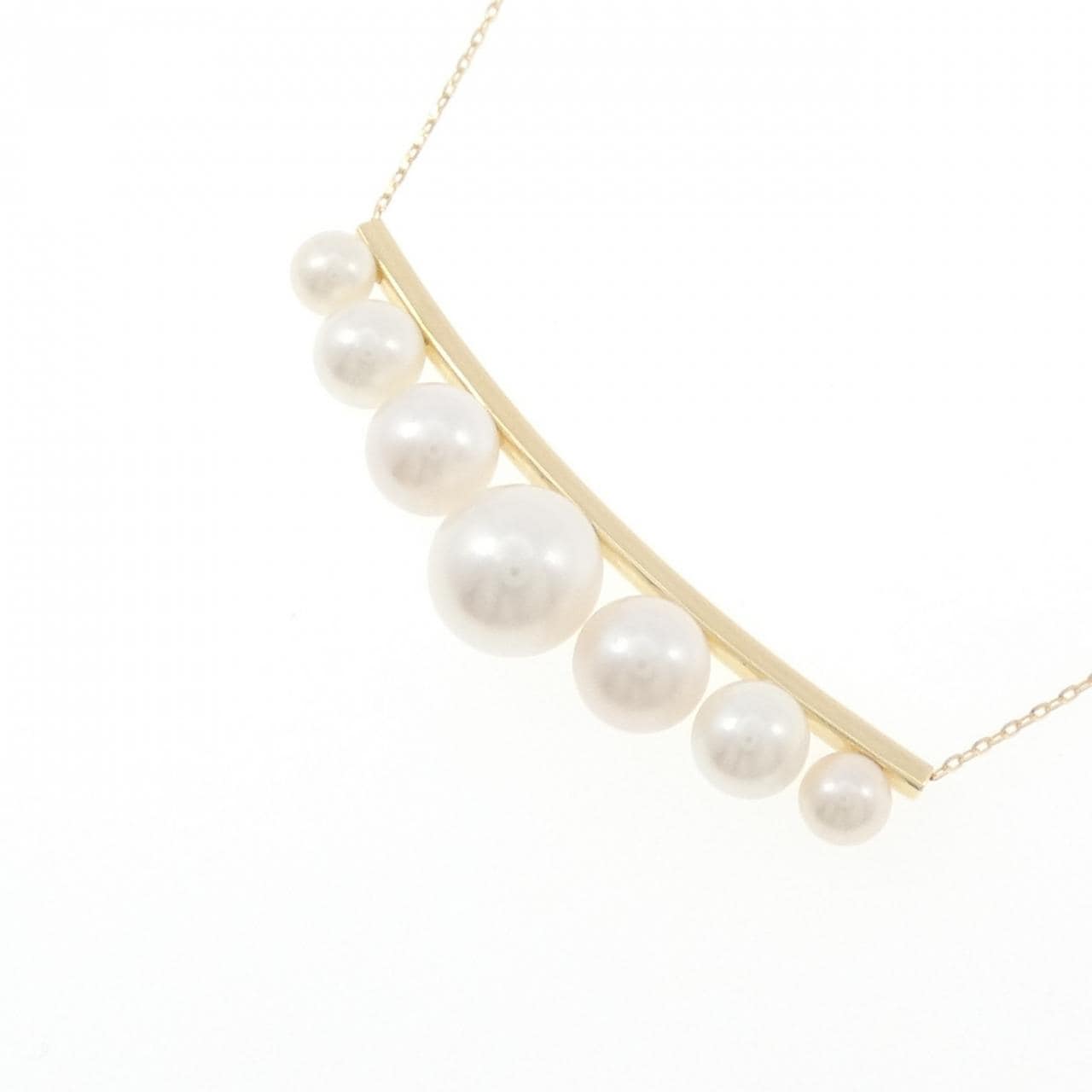 K18YG アコヤパール ネックレス