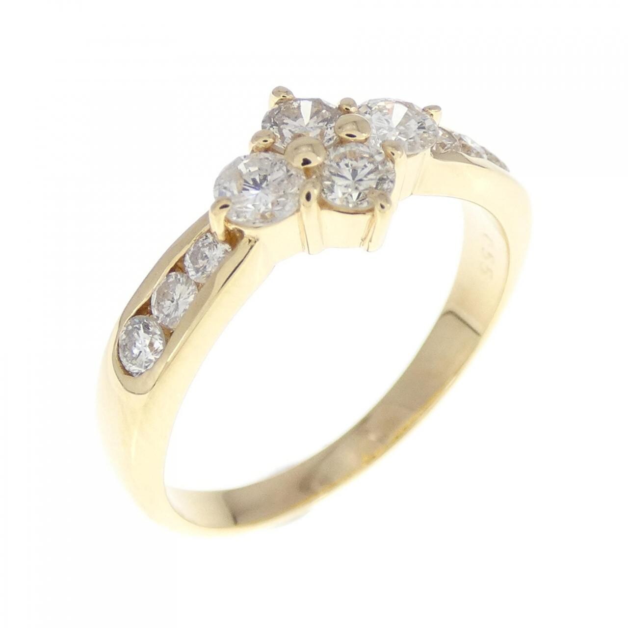 コメ兵｜K18YG ダイヤモンド リング 0.55CT｜ジュエリー｜リング ...