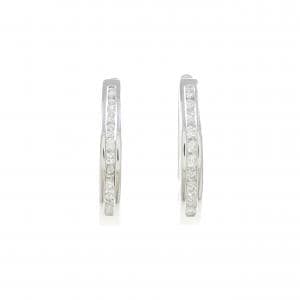 750WG Diamond earrings