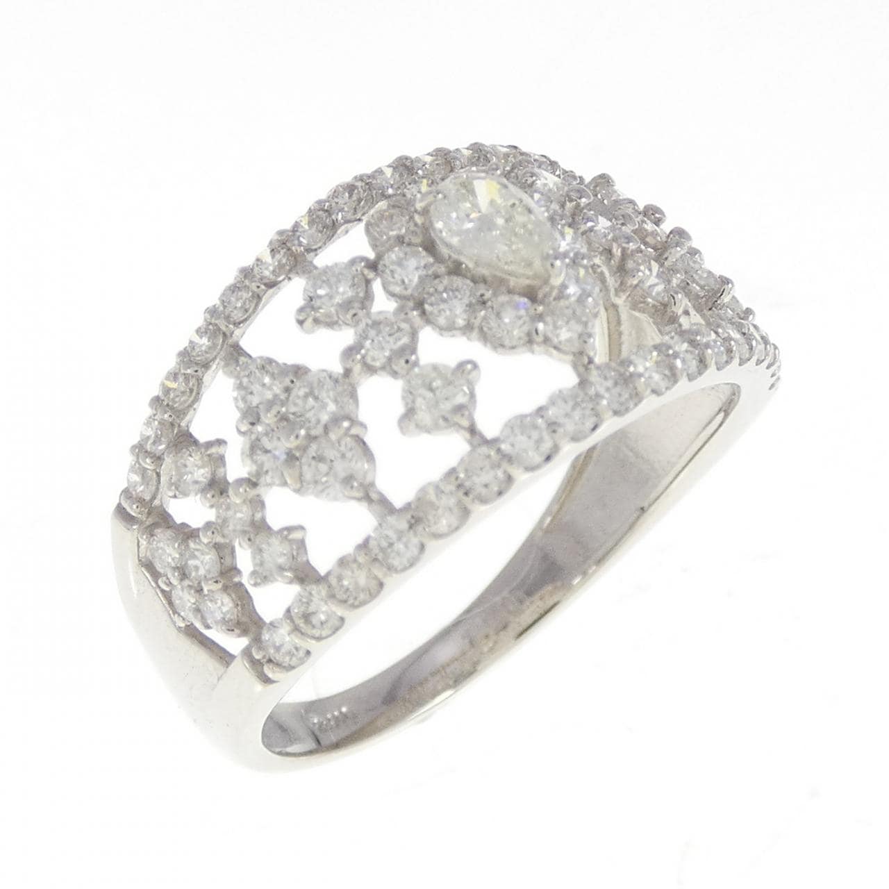 [BRAND NEW] PT900 Diamond Ring 1.00CT
