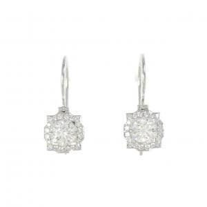 ハリーウィンストン ベル バイ ハリー ウィンストン ワイヤー ピアス 0.53CT 0.51CT E VS1 3EX-EXT