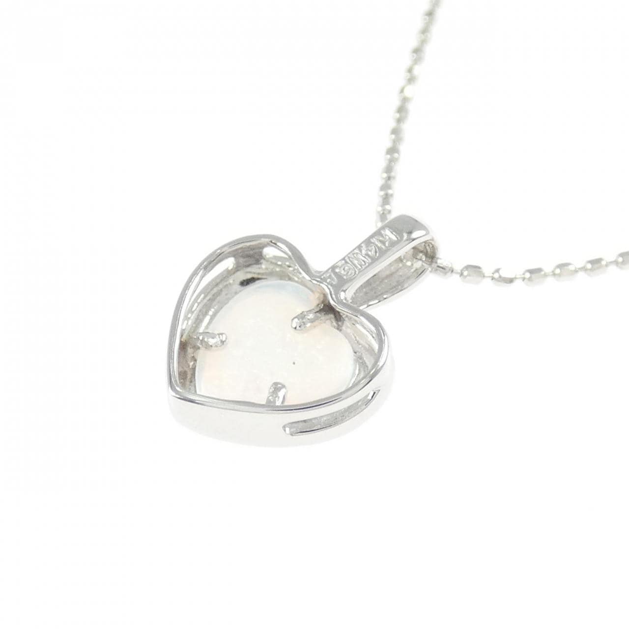 K14WG オパール ネックレス