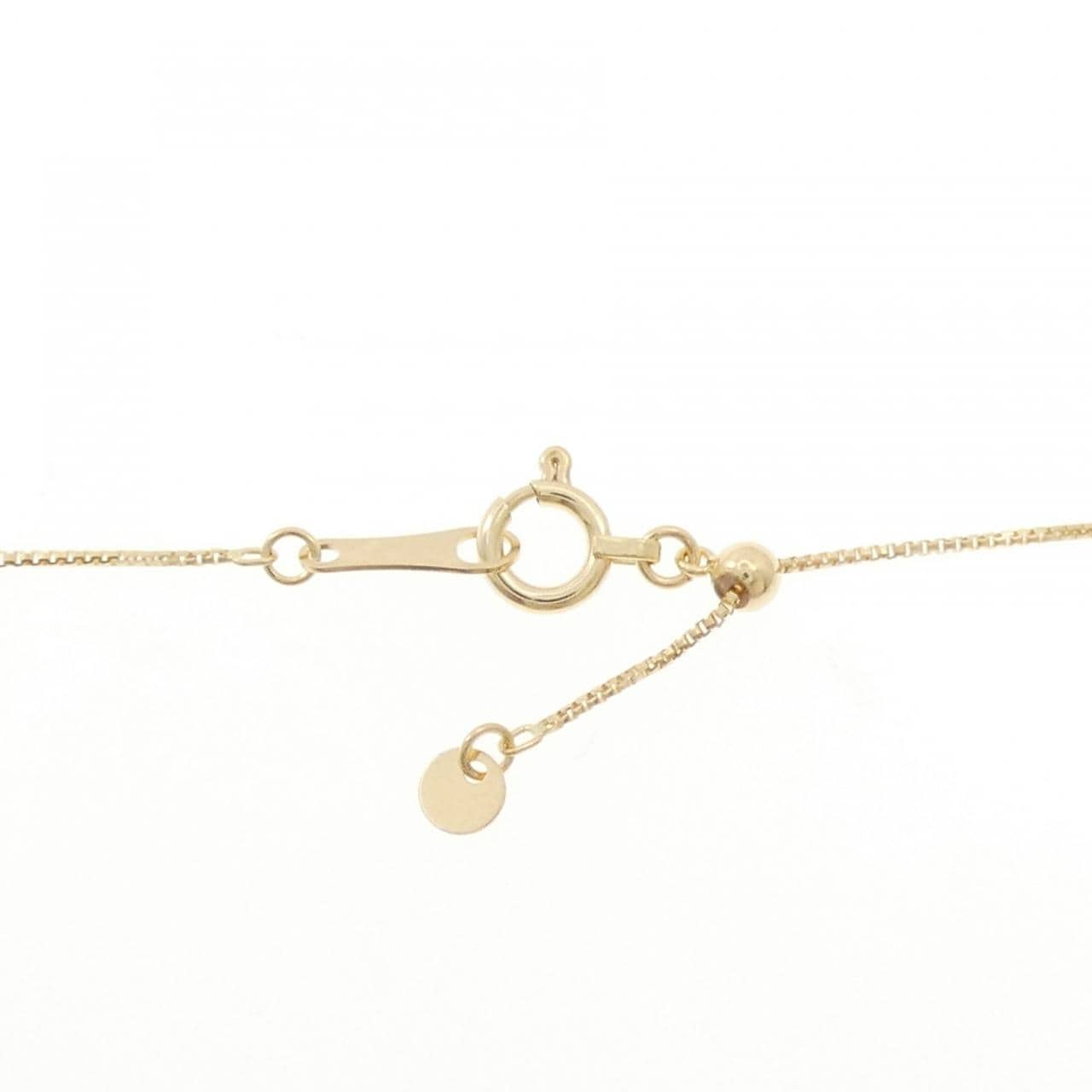 K18YG ハート ダイヤモンド ネックレス 0.15CT