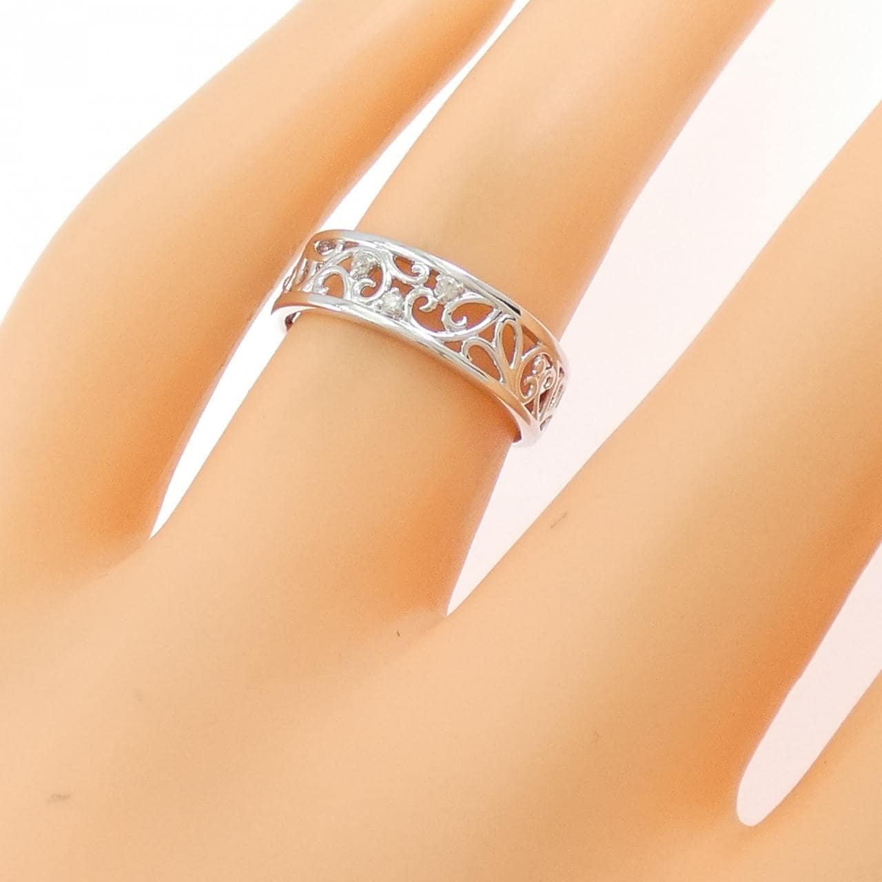 K10WG ダイヤモンド リング