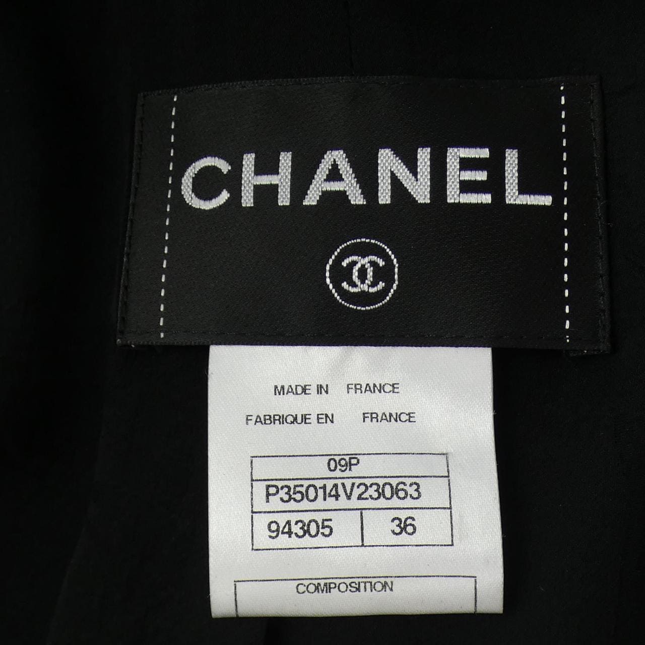 シャネル CHANEL P35014V23063 09P ジャケット
