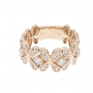 K18PG ダイヤモンド リング 0.56CT