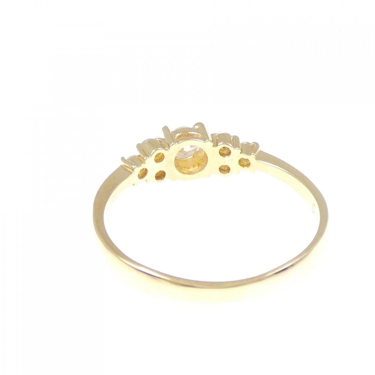 K18YG ダイヤモンド リング 0.13CT