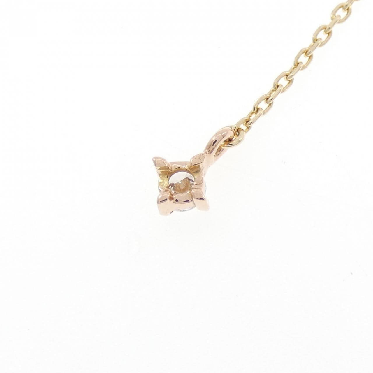 K10YG/K10PG ダイヤモンド ネックレス