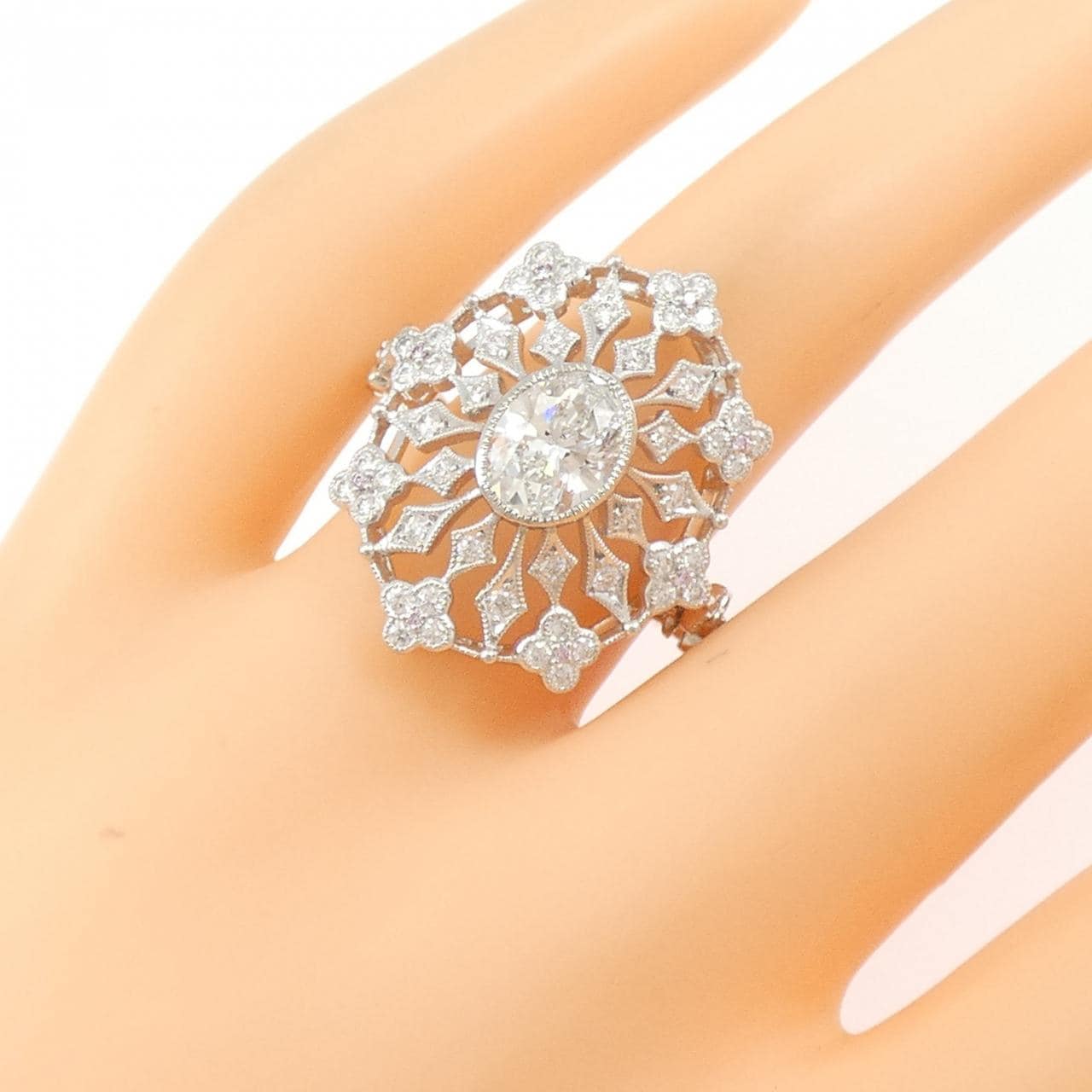ミキモト ダイヤモンド リング 1.07CT