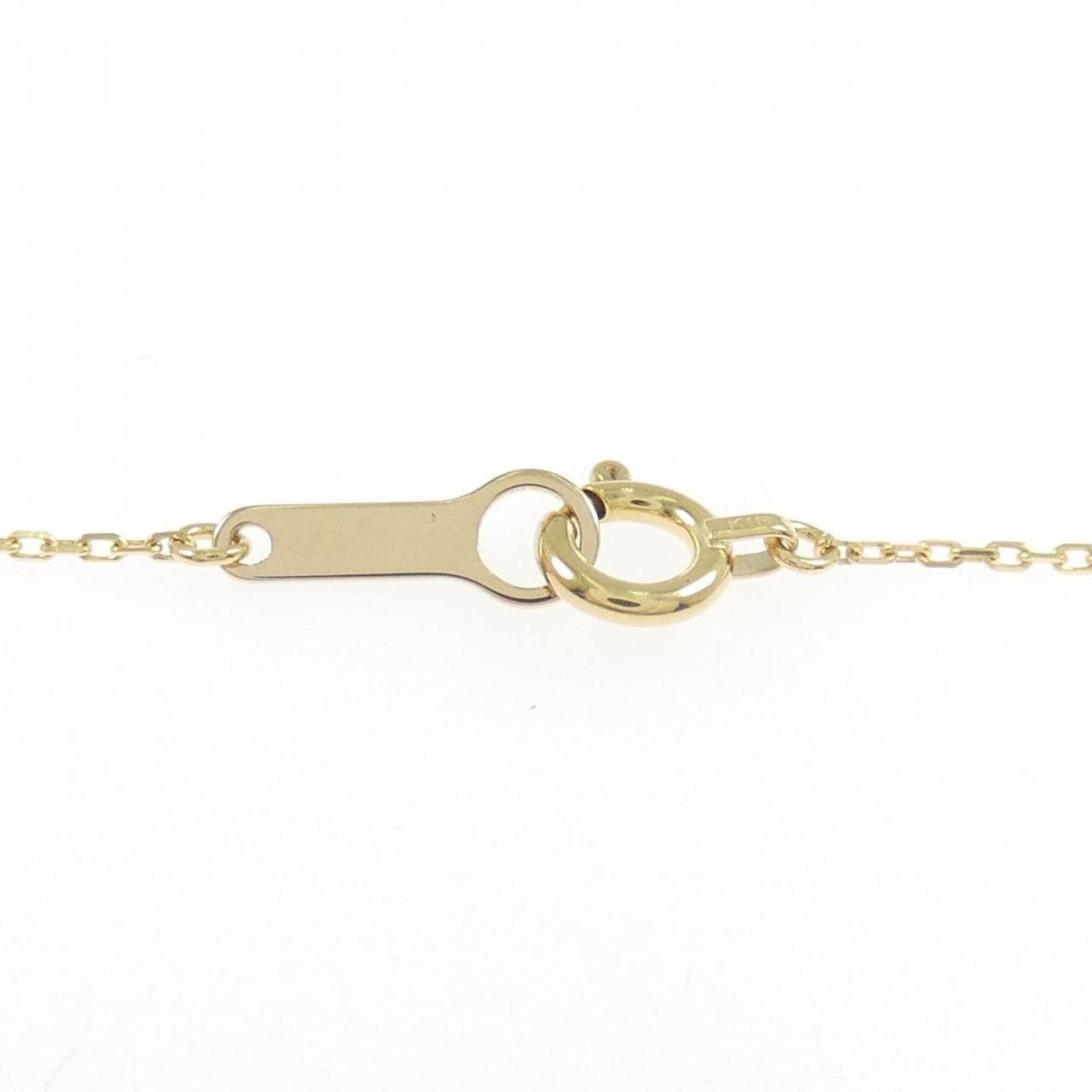 K18YG ダイヤモンド ネックレス 0.04CT