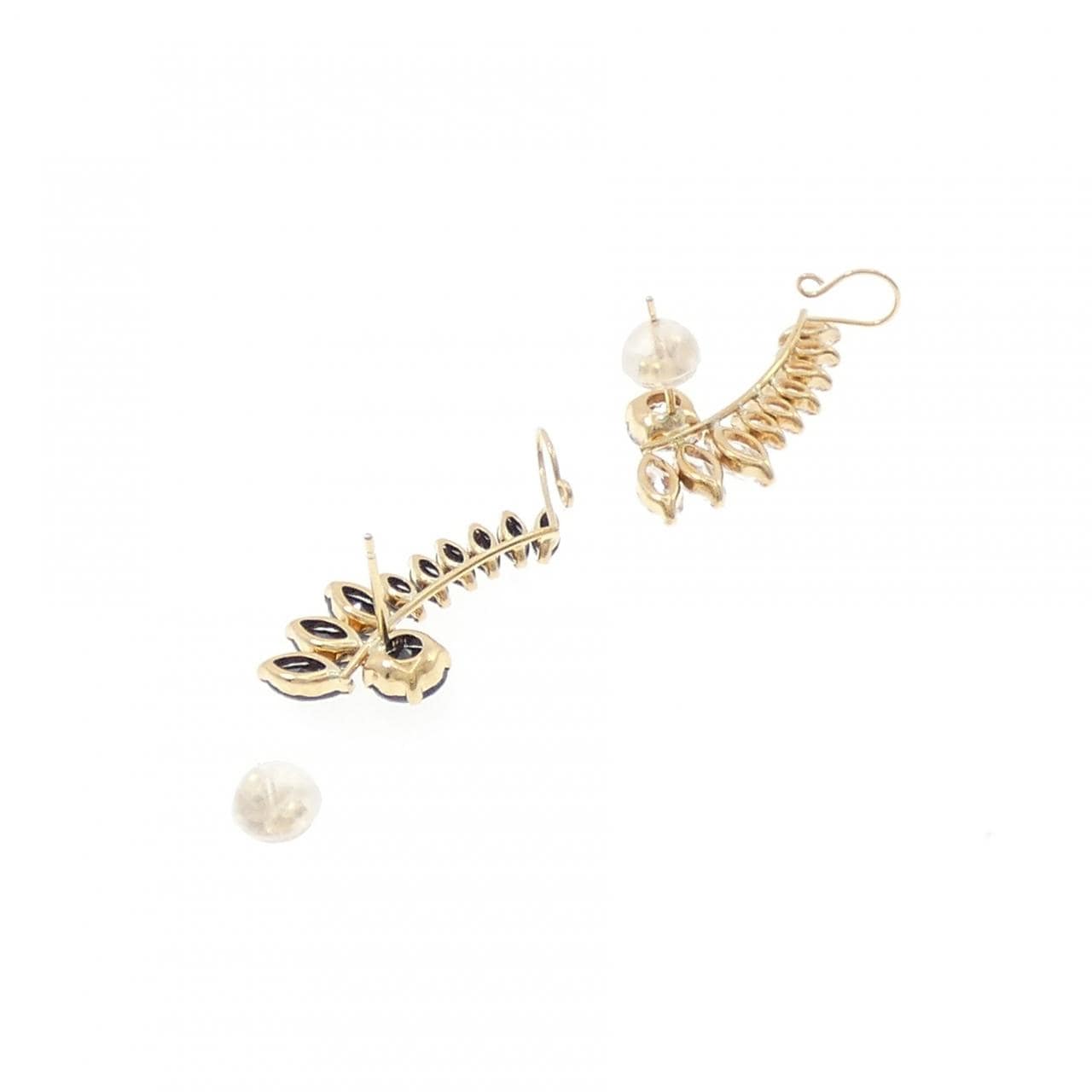 K18YG キュービック ピアス