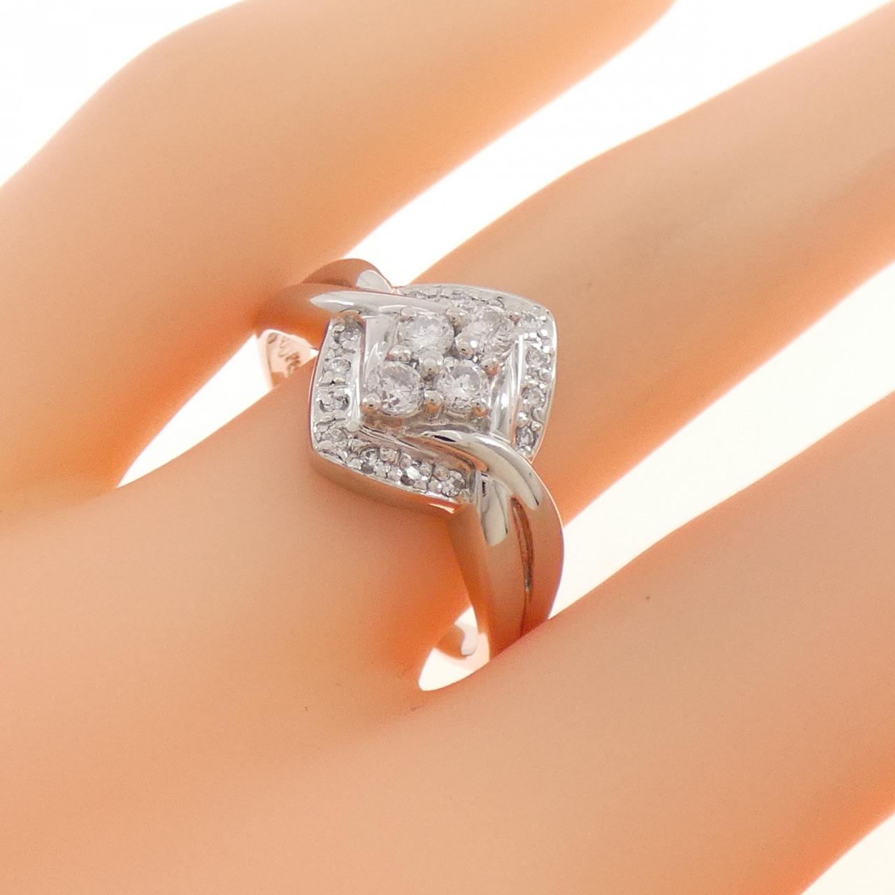 PT900 ダイヤモンド リング 0.30CT