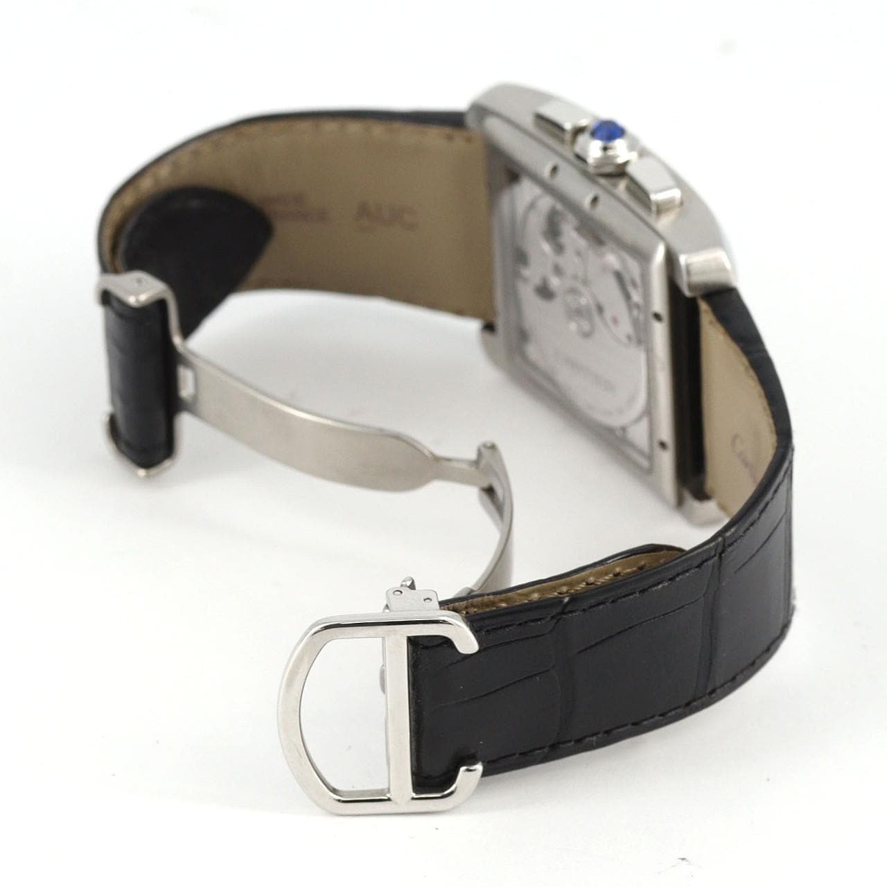 【ノーメンテナンス特価】カルティエ タンクMCクロノグラフLM W5330007 SS 自動巻