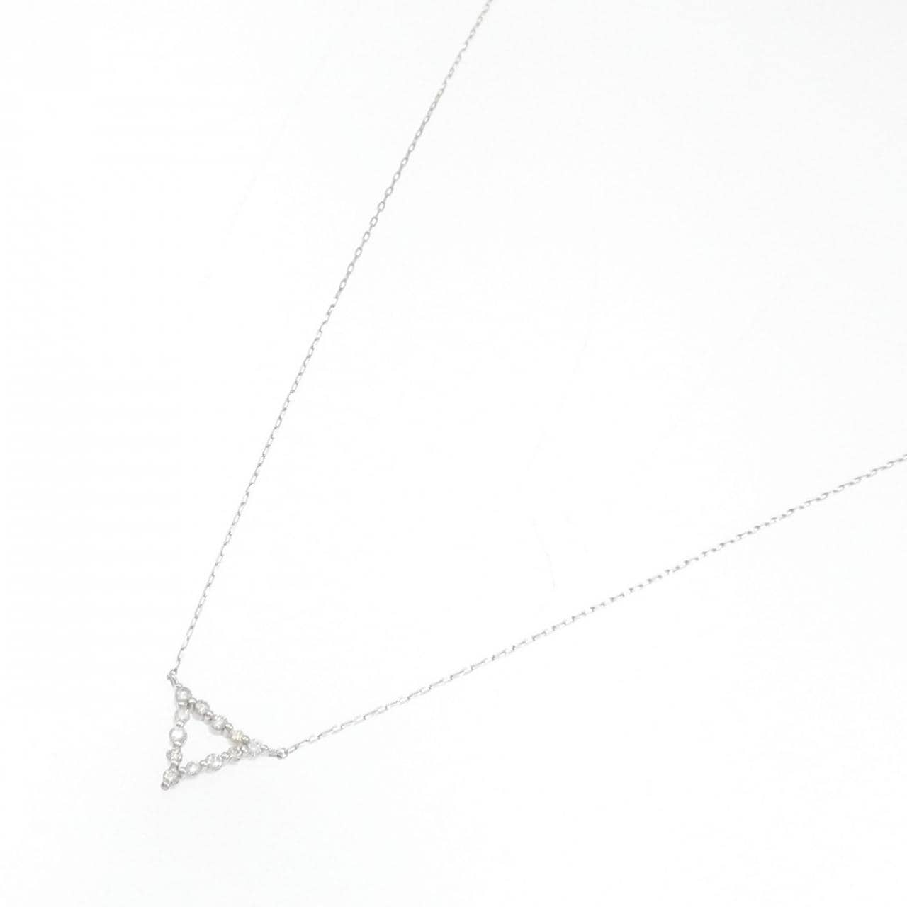 [BRAND NEW] PT Diamond Necklace 0.10CT