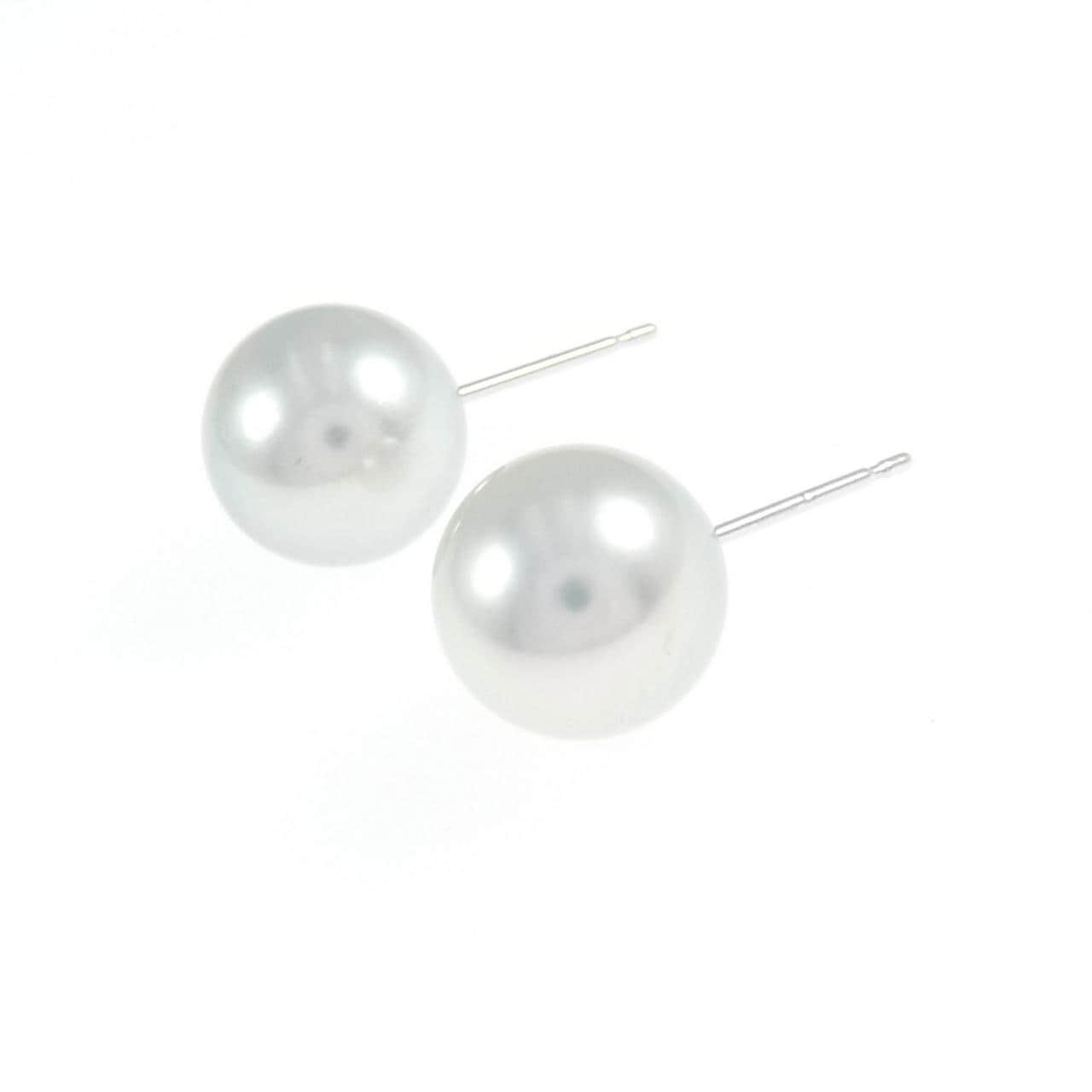 K14WG アコヤパール ピアス 8.6mm