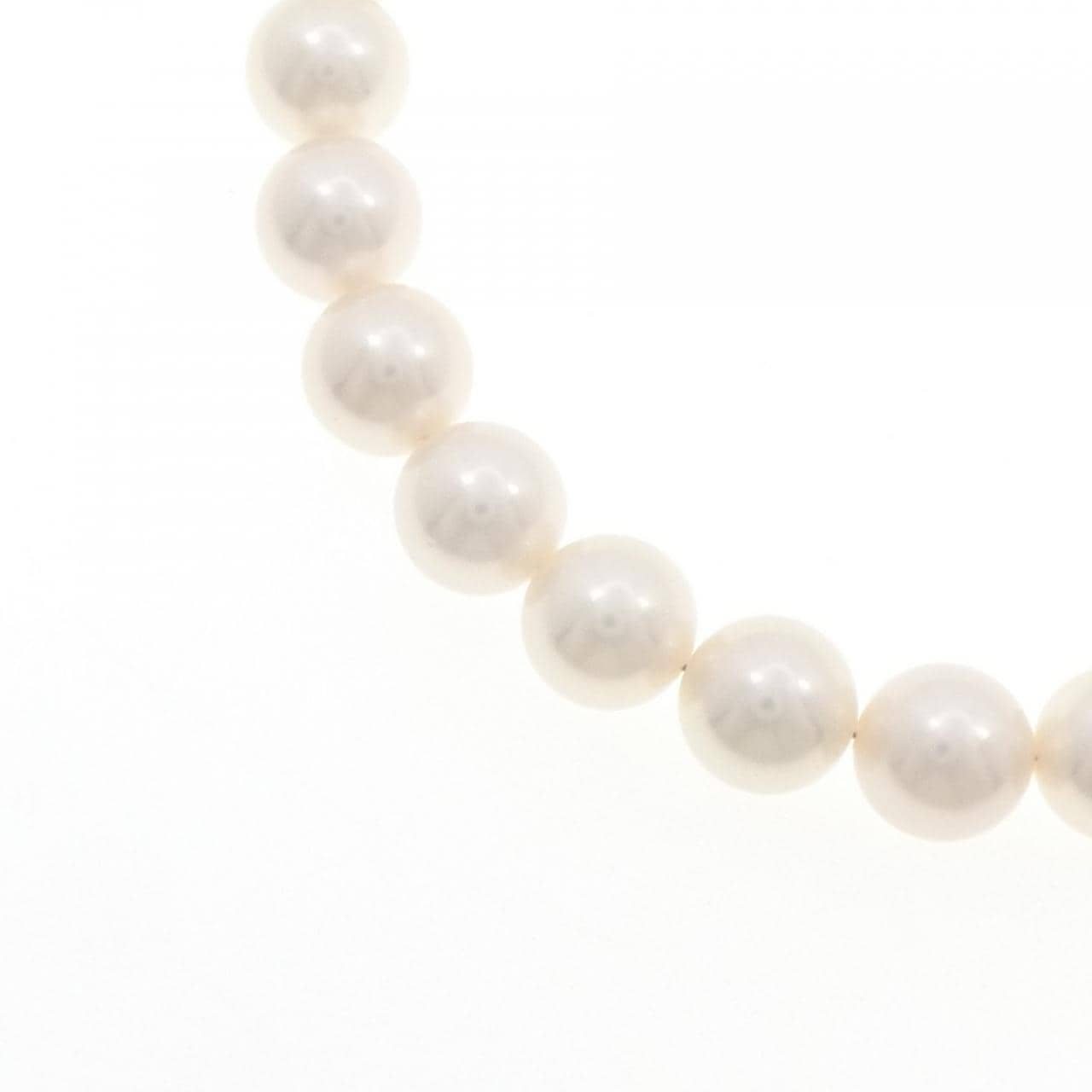 シルバークラスプ アコヤパール ネックレス 7-7.5mm