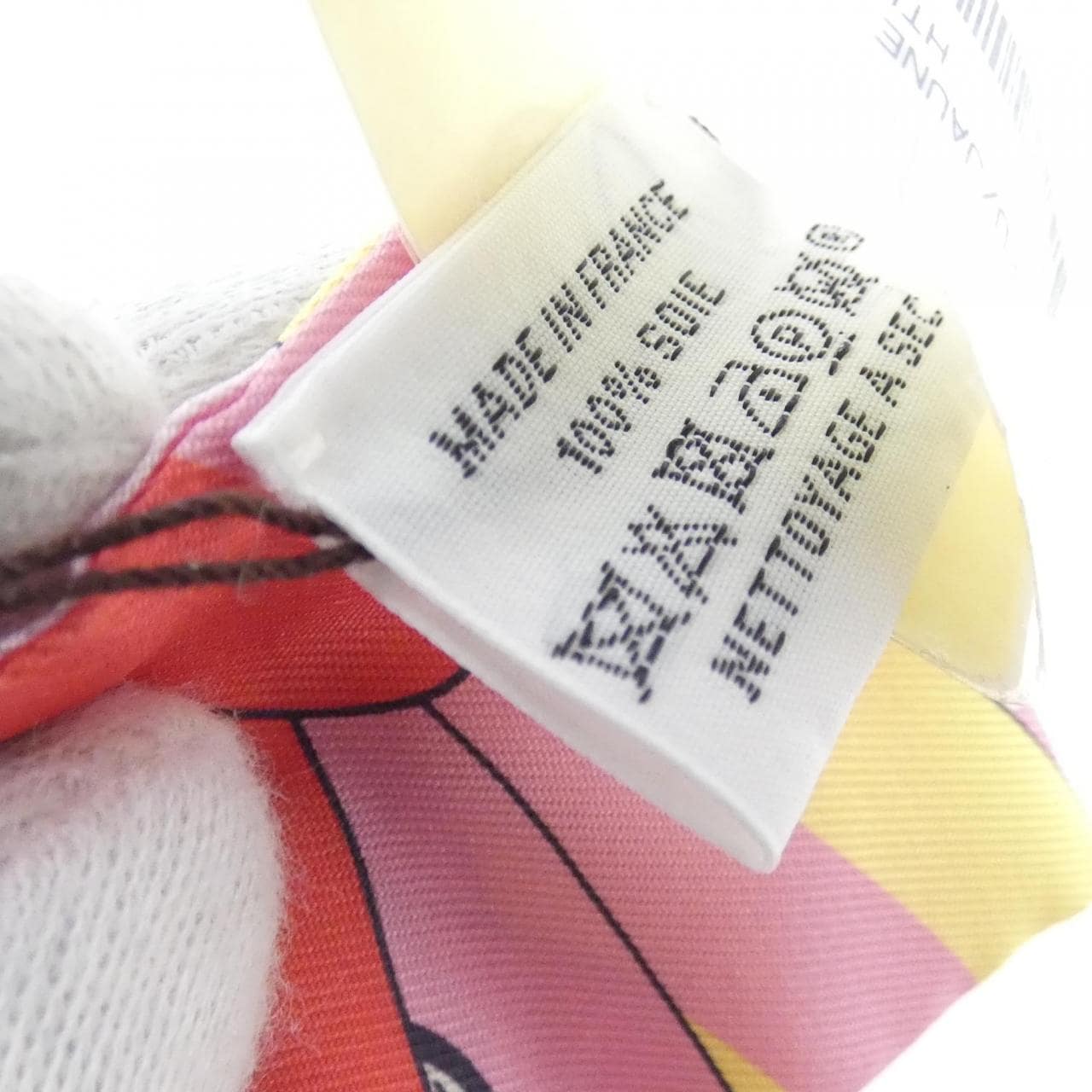 【未使用品】エルメス SANGLES ツイリー 601730S スカーフ