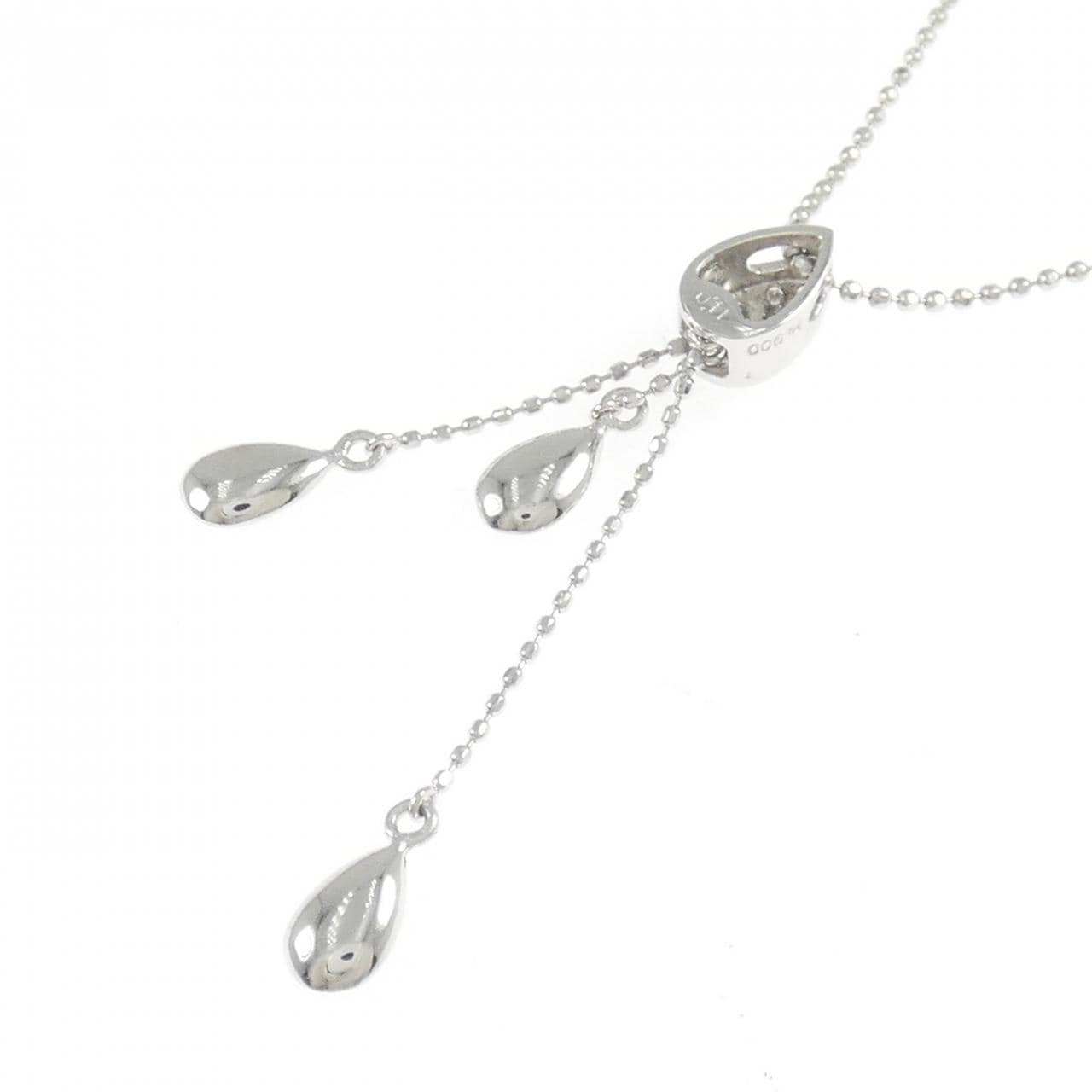 PT900/PT850 ダイヤモンド ネックレス 0.11CT