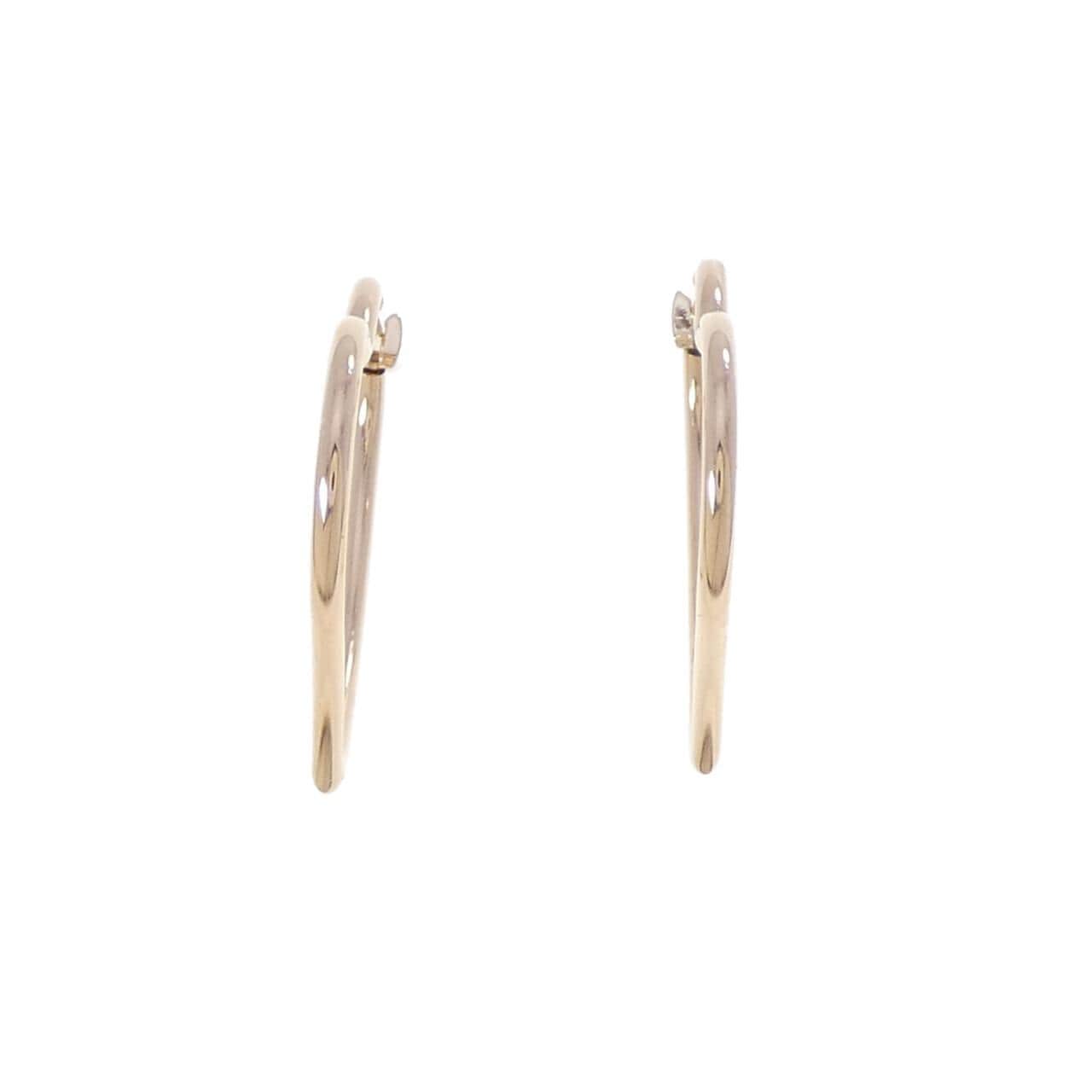 K10PG ハート ピアス