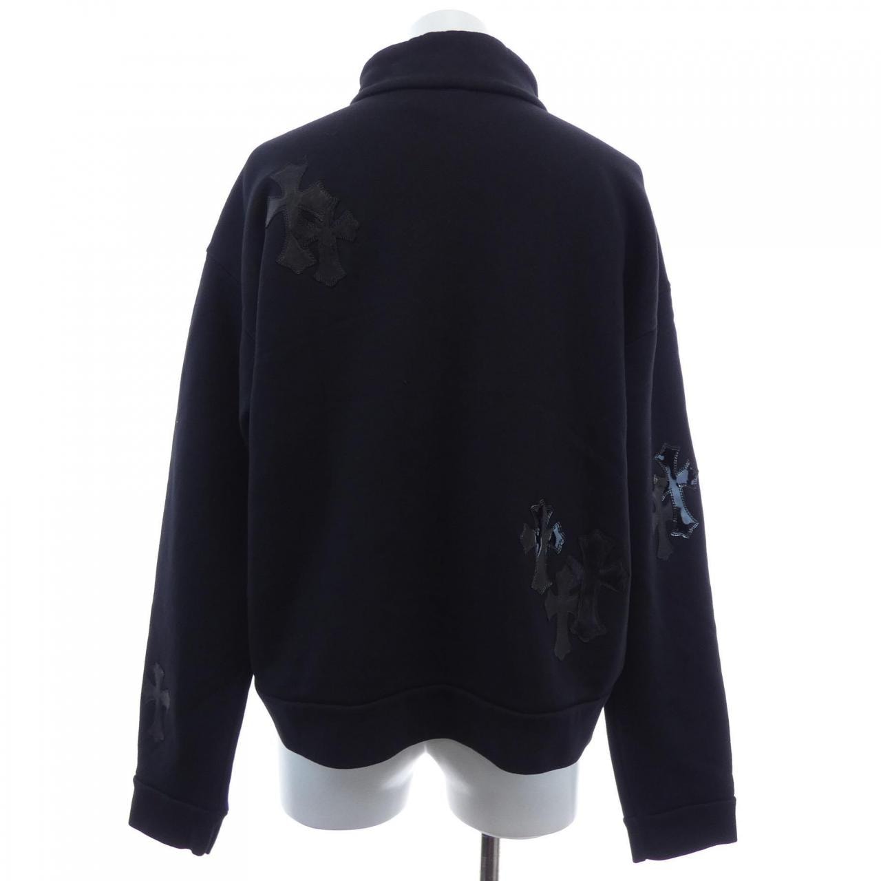 クロムハーツ CHROME HEARTS ハラコレザークロスパッチ 417192999******646 スウェット