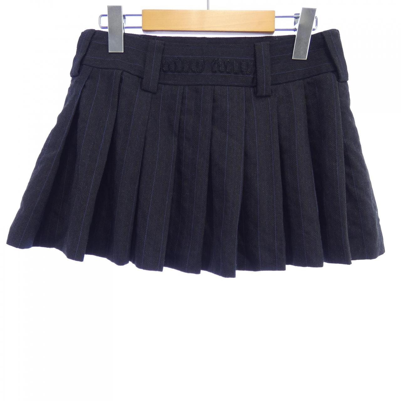 ミュウミュウ MIU MIU MIU MIU ロゴ MG1875 13SH スカート