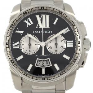 Cartier Calibre de Cartier计时码表 W7100061 SS自动上弦