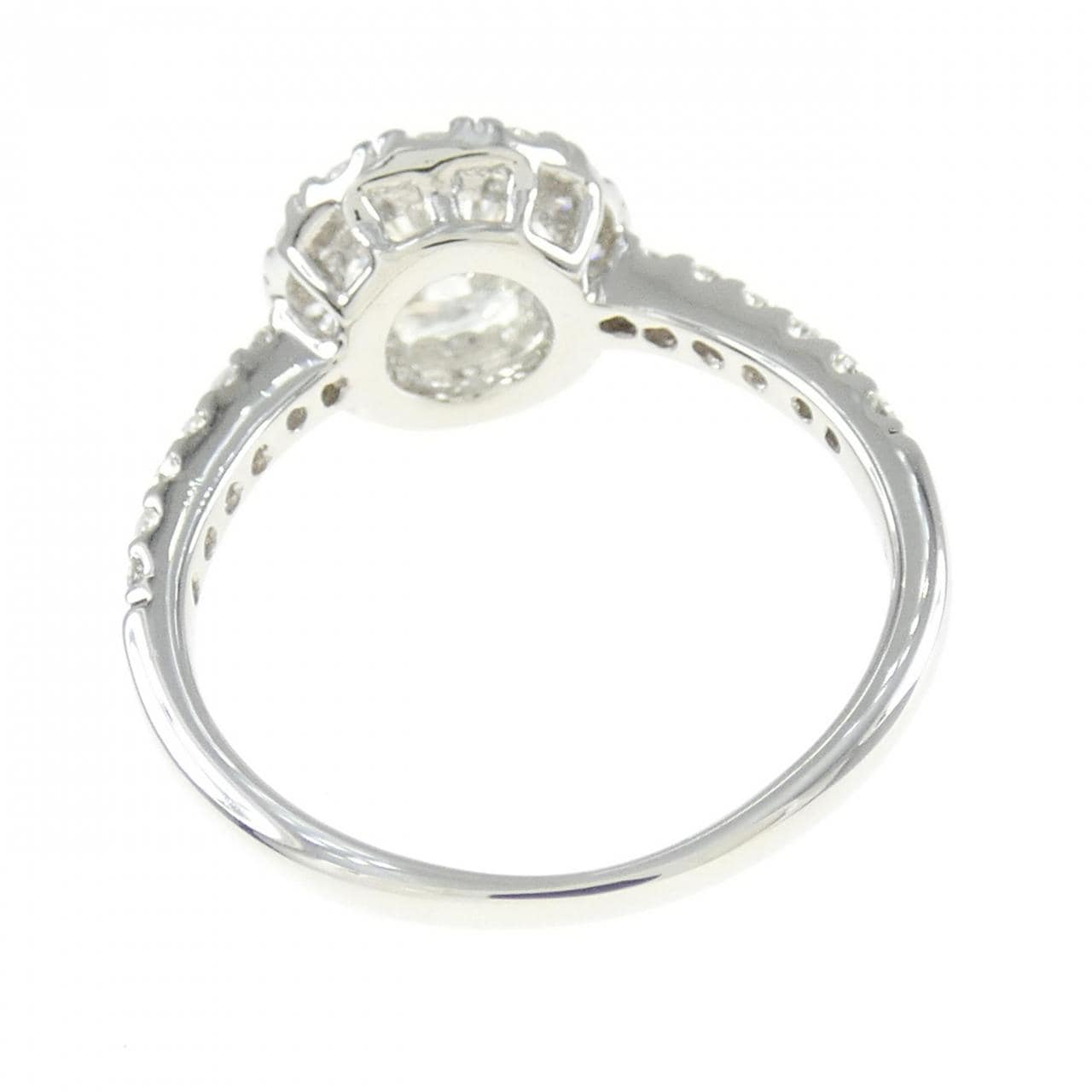 PT900 Diamond Ring 1.012CT K VS2 Oval Cut