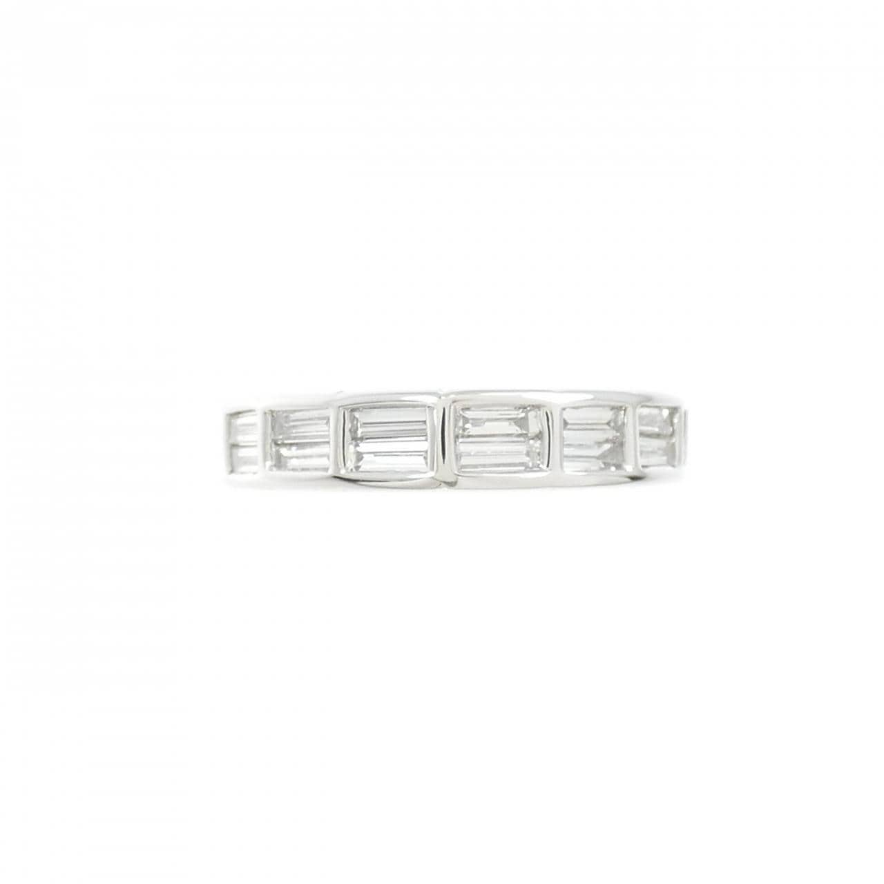 K18WG ダイヤモンド ピンキーリング 0.95CT