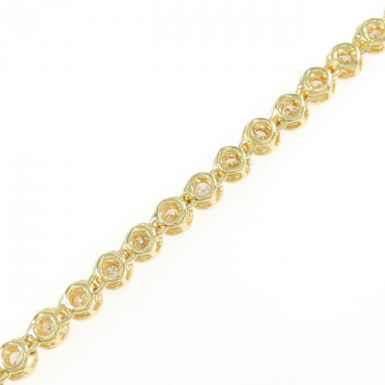 K18YG ダイヤモンド ブレスレット 1.00CT