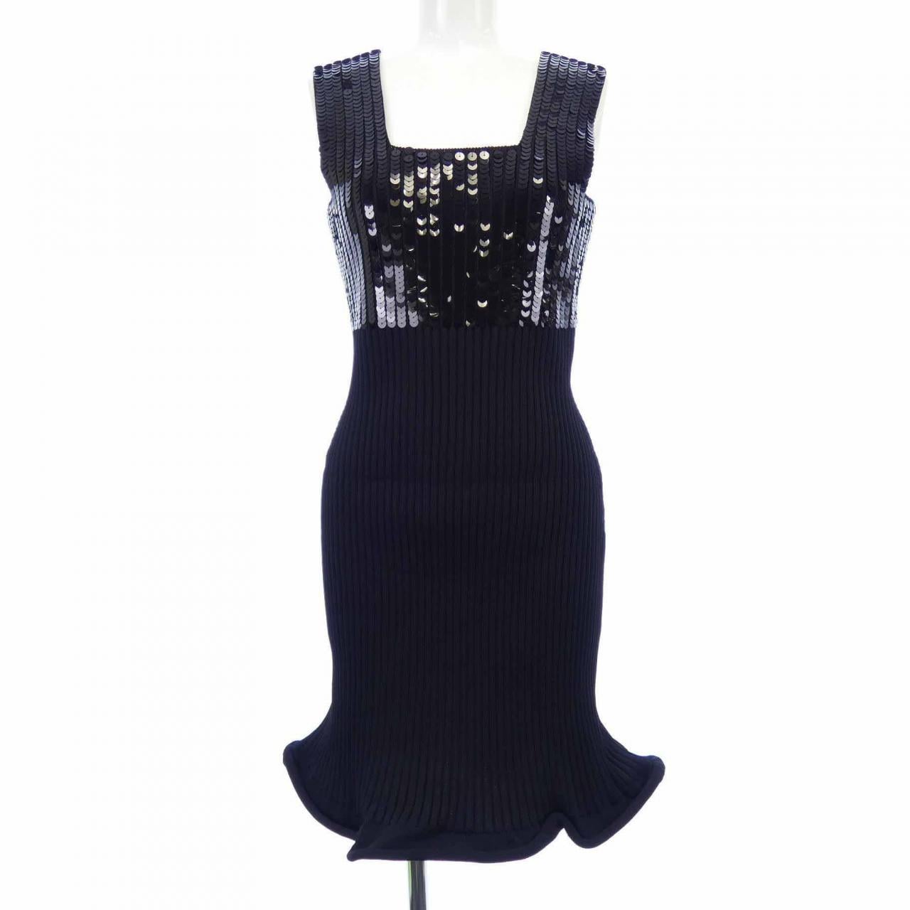 LOUIS VUITTON LV 夜间亮片装饰迷你连衣裙 FMKD04LM9