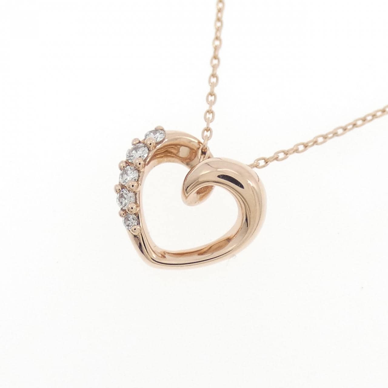 ポンテヴェキオ ダイヤモンド ネックレス 0.03CT