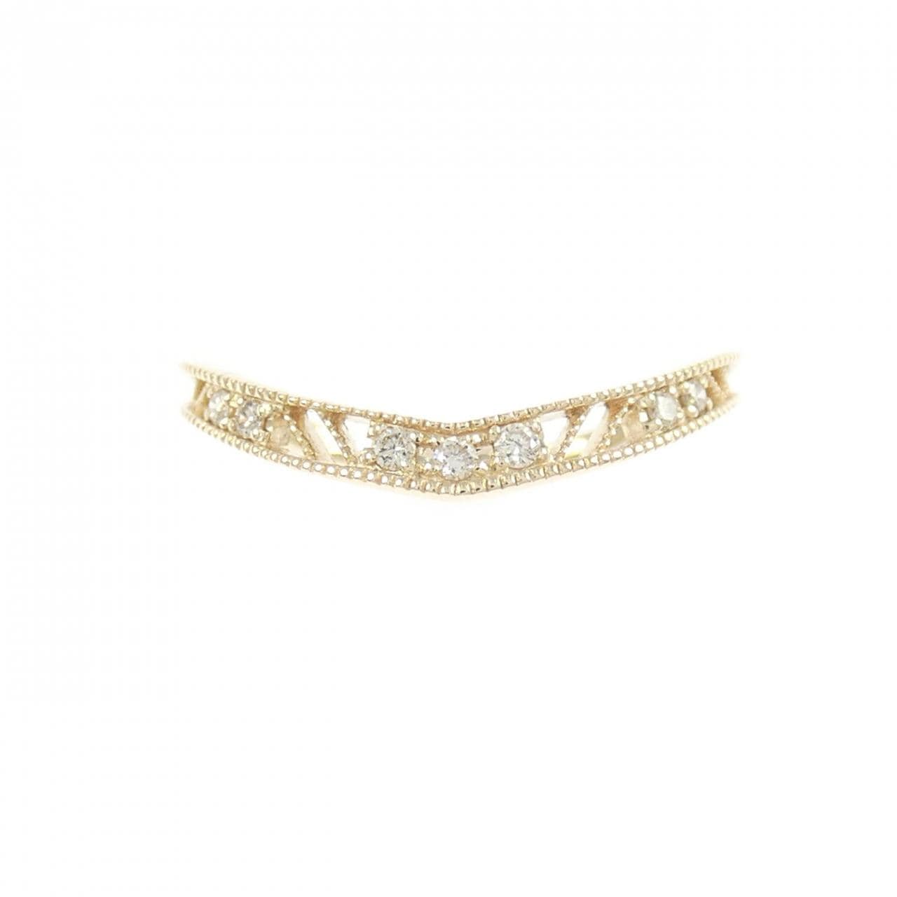 アガット ダイヤモンド リング 0.05CT