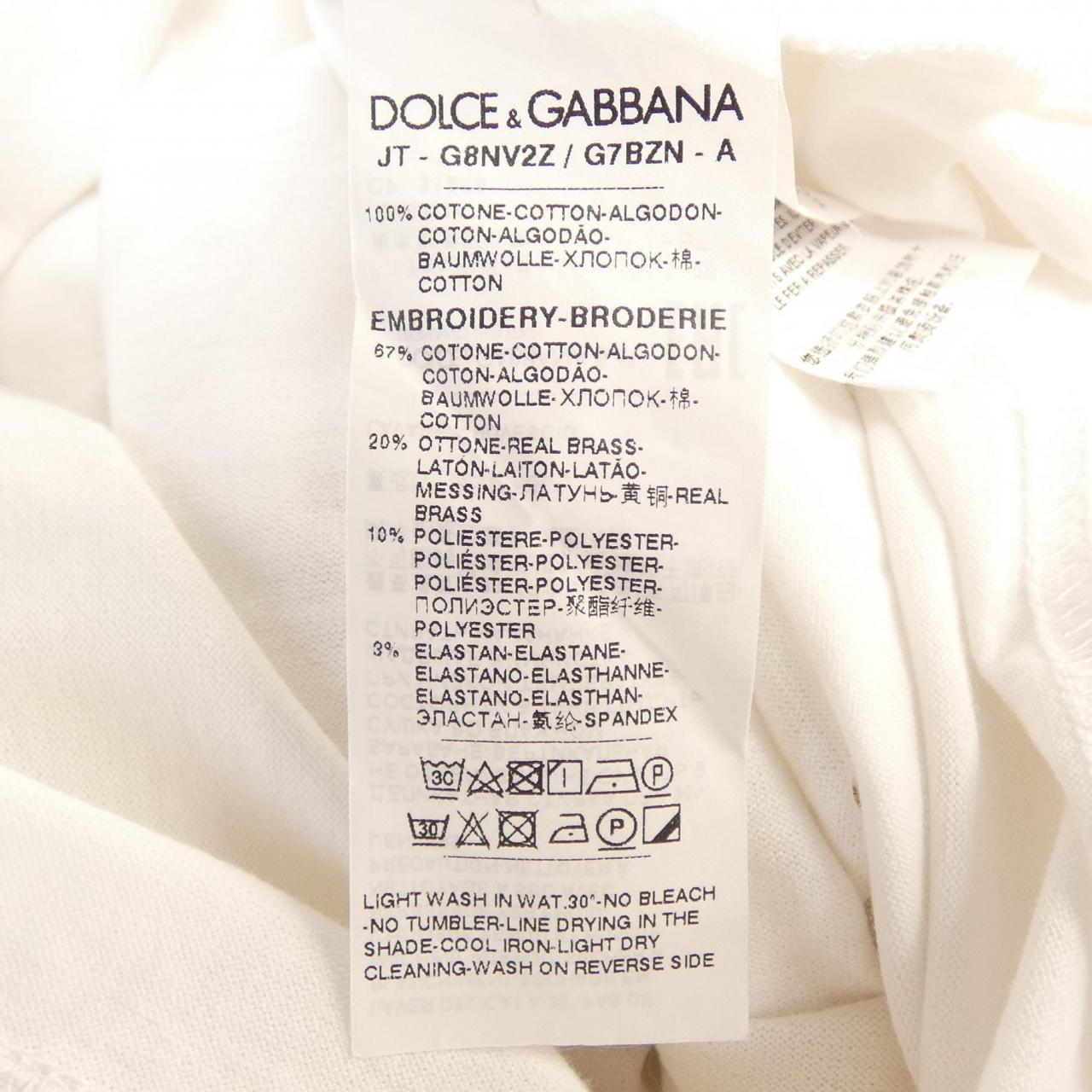 ドルチェアンドガッバーナ DOLCE&GABBANA G8NV2Z/G7BZN Tシャツ